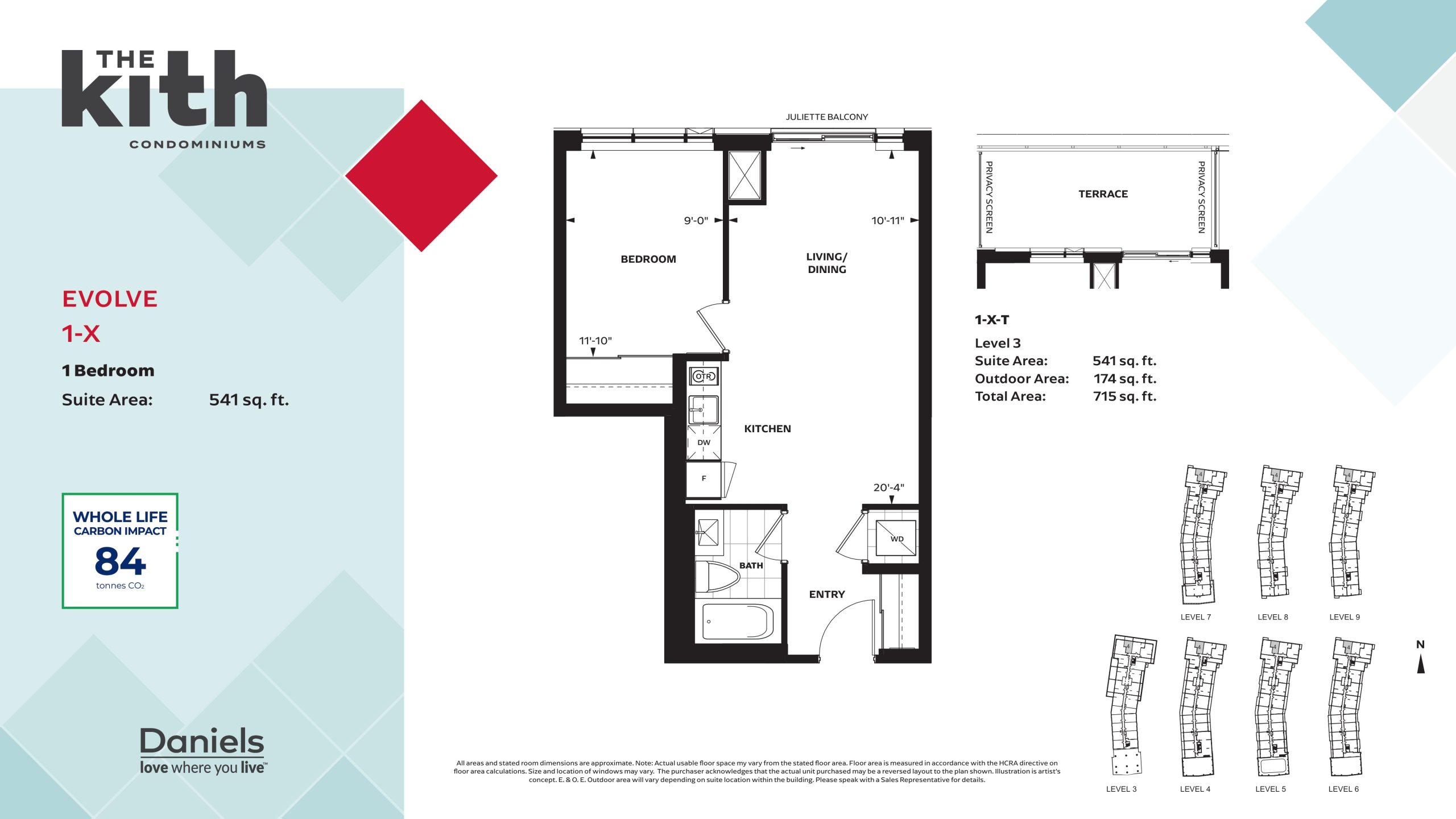 Evolve 1-X floor plan