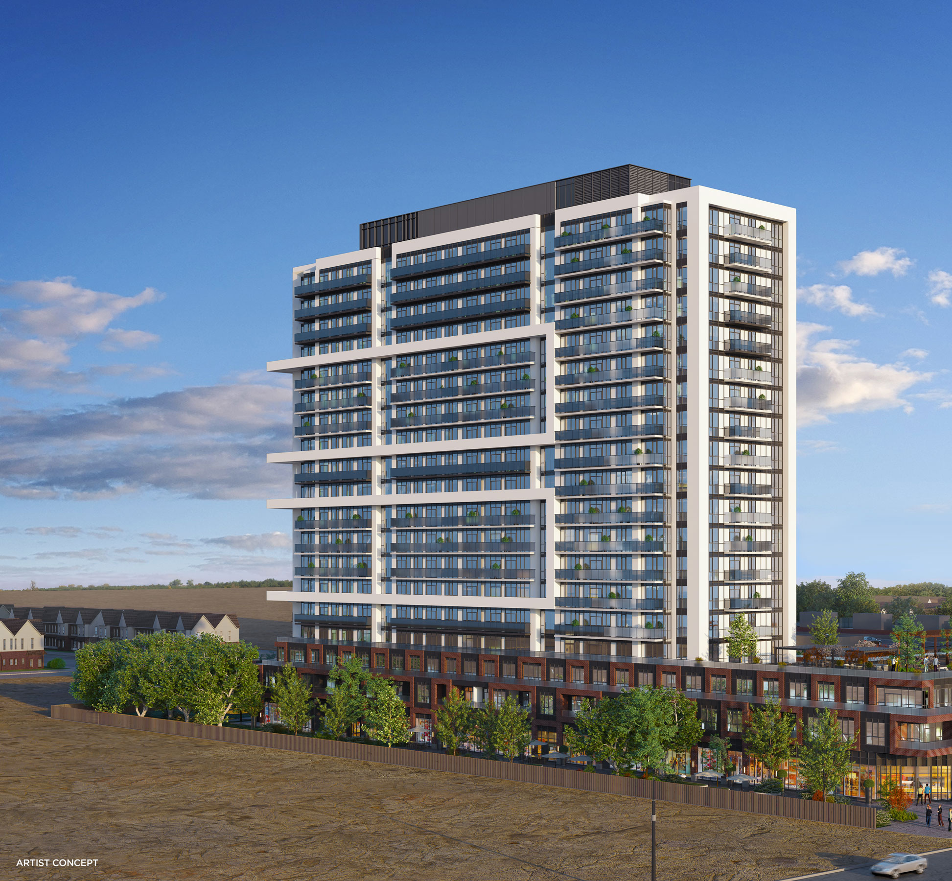 U.C. Tower 3 in Oshawa — rendering 2