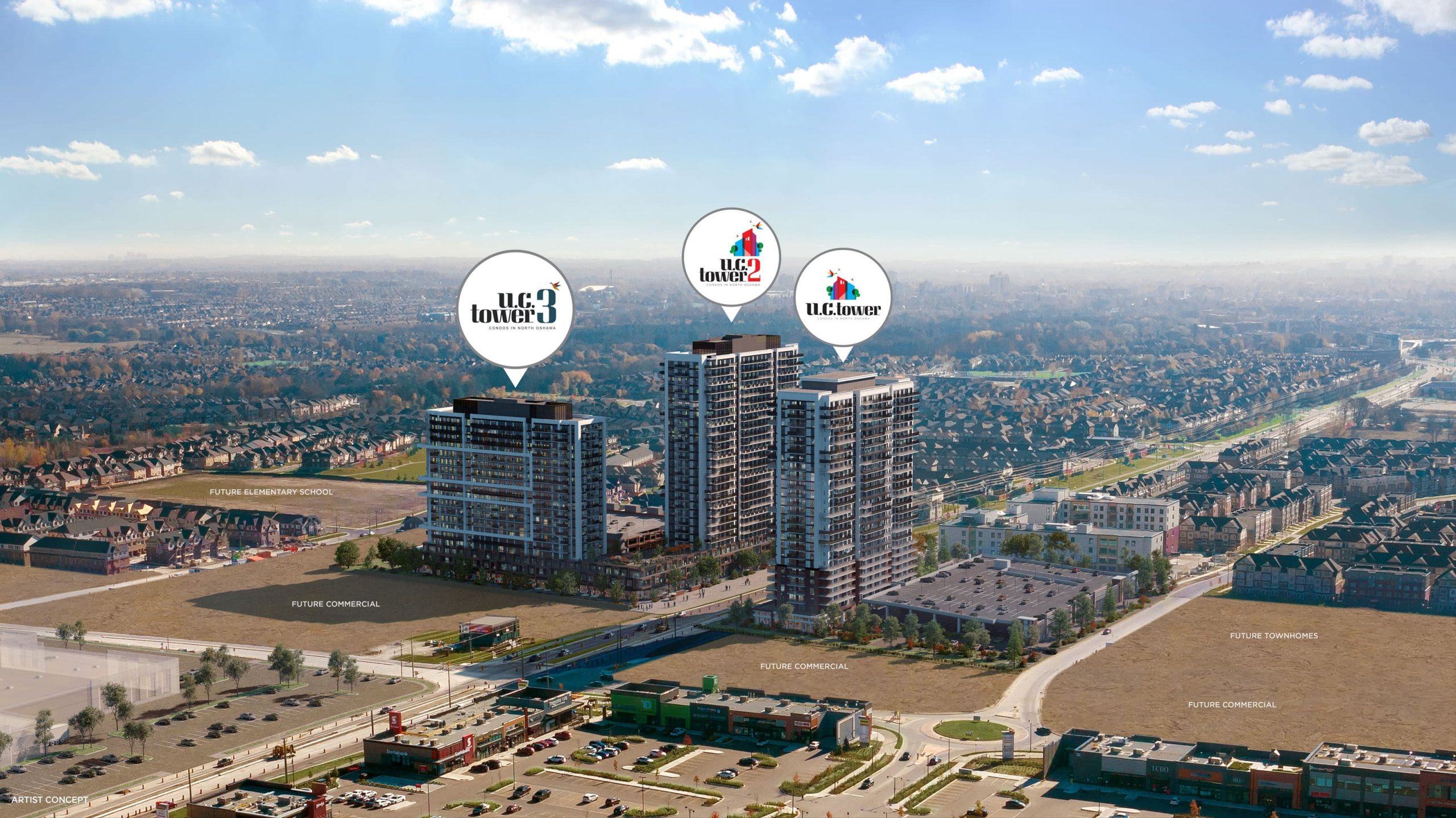 U.C. Tower 3 in Oshawa — rendering 7