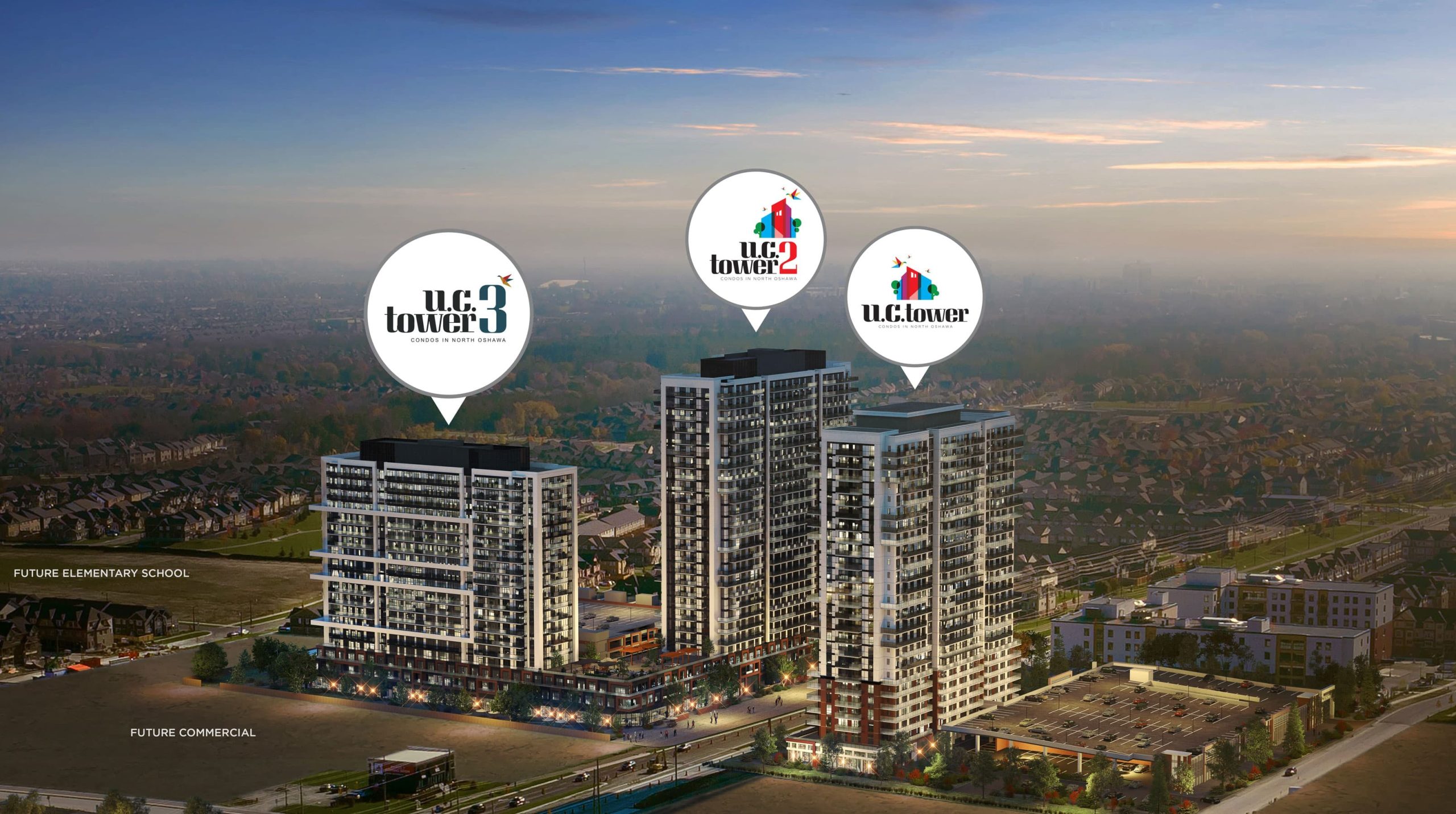 U.C. Tower 3 in Oshawa — rendering 8