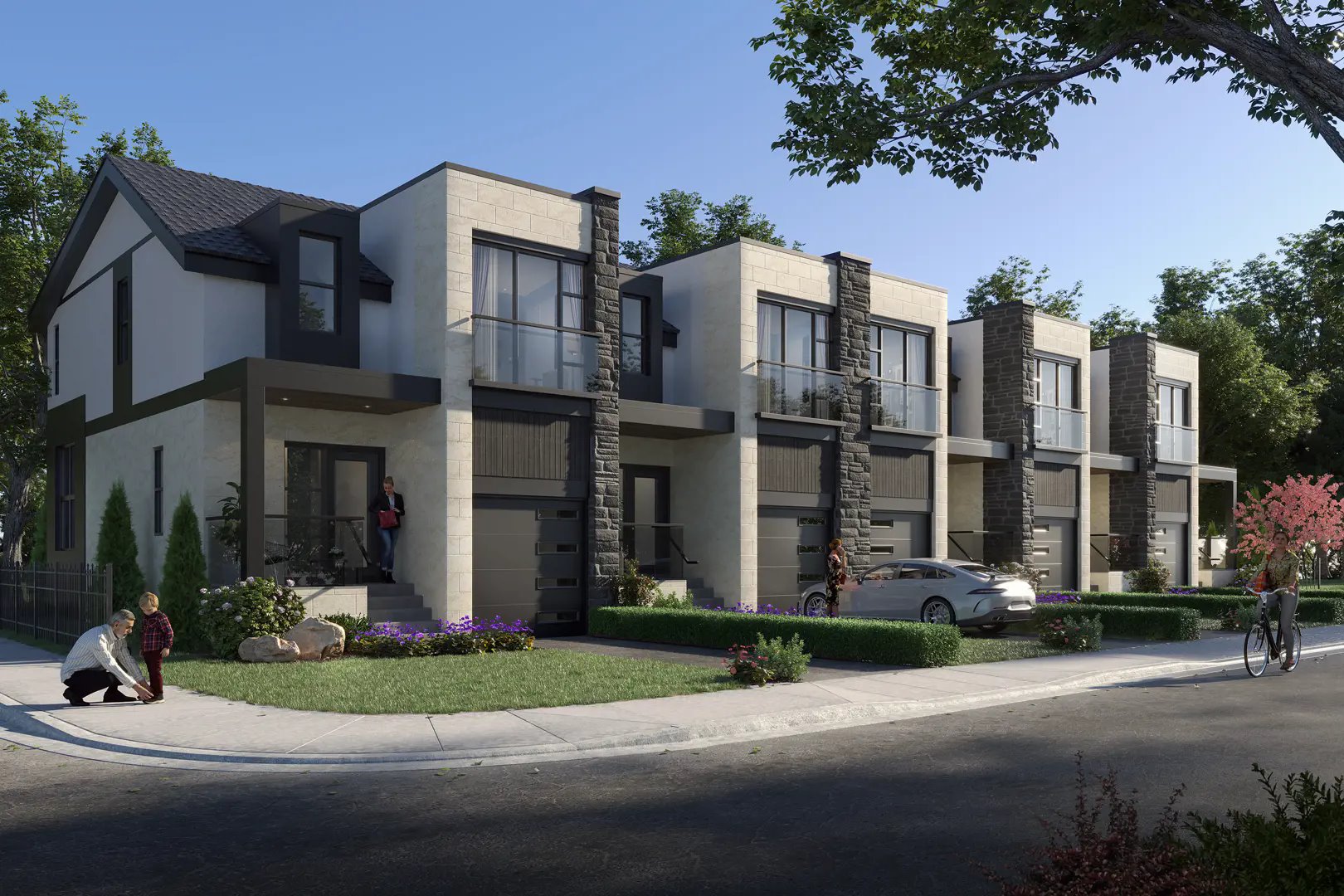 Upper Vista Innisfail Towns (UVI) in Innisfail — rendering 3