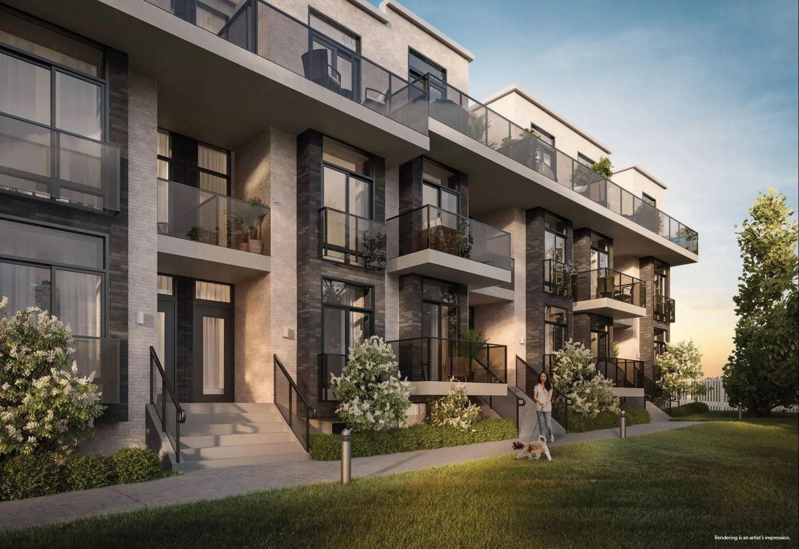Winlock Towns in Toronto — rendering 4