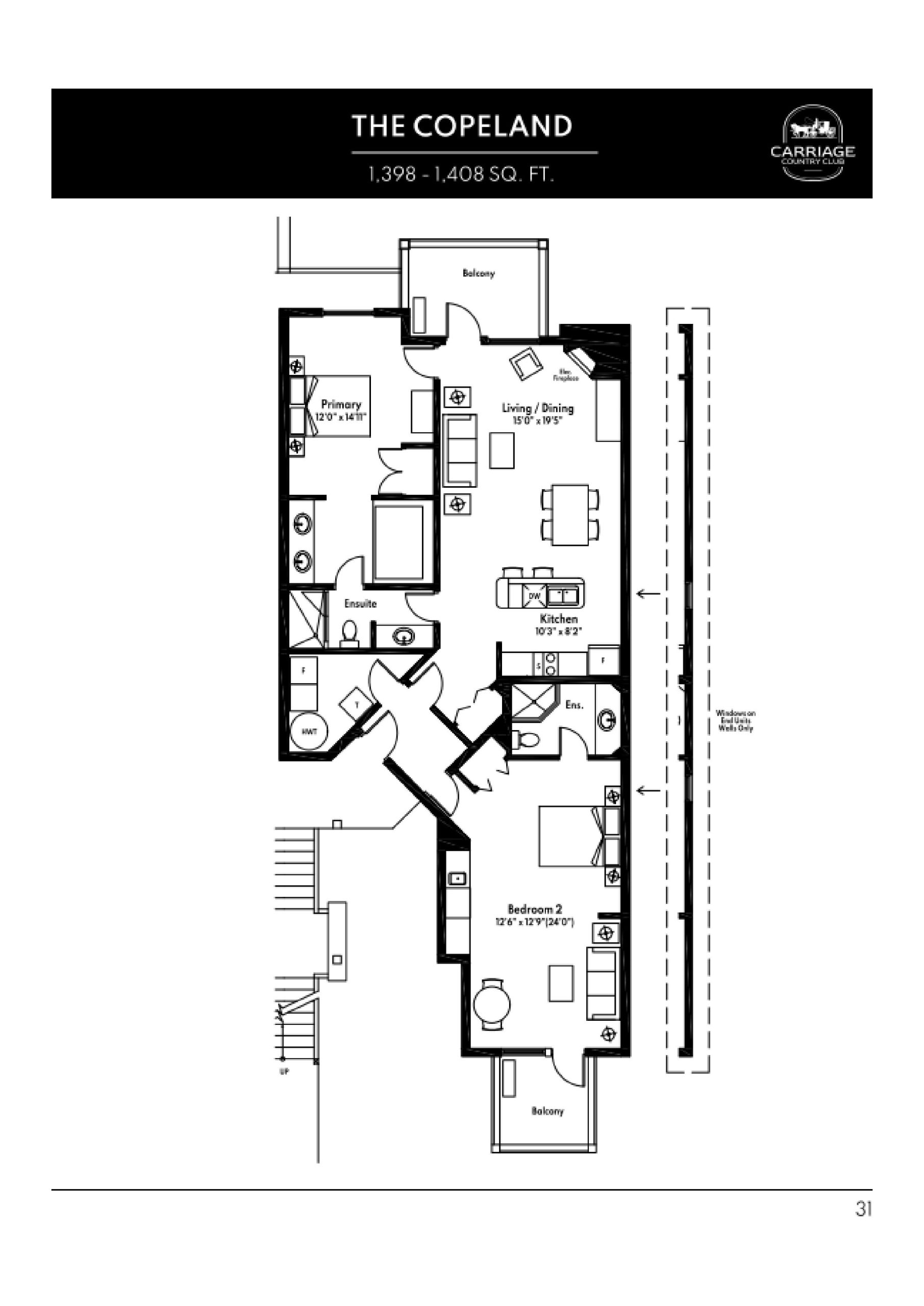 The Copeland floor plan