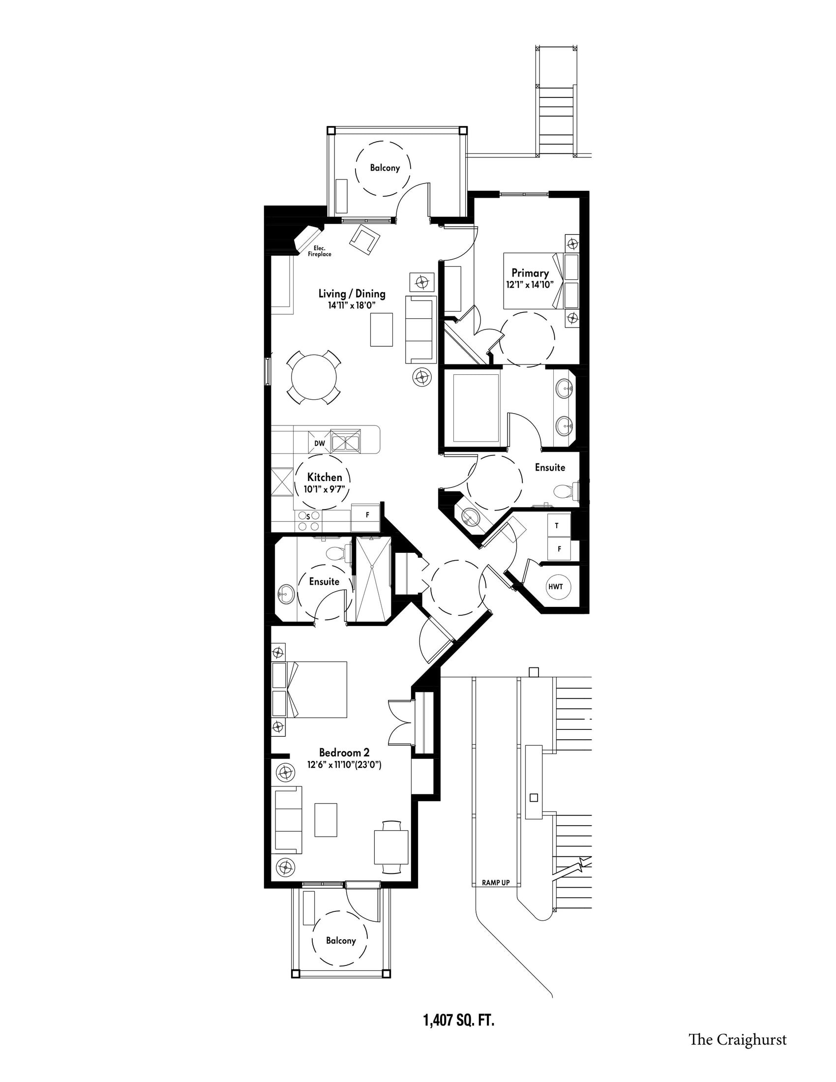 The Craighurst floor plan