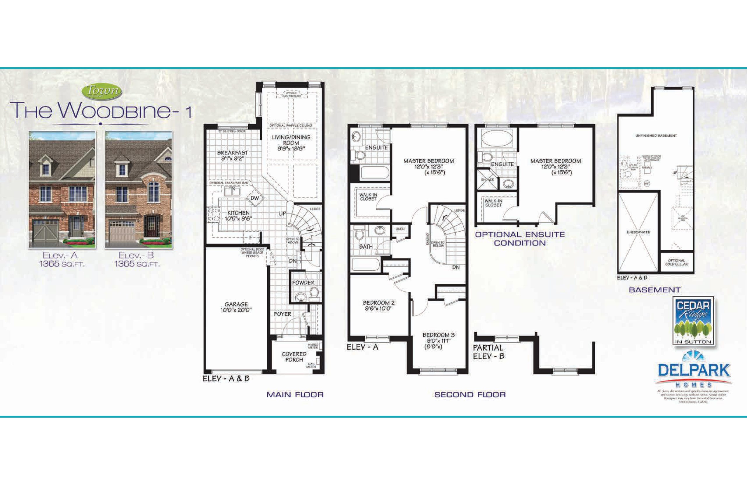 The Woodbine 1 floor plan