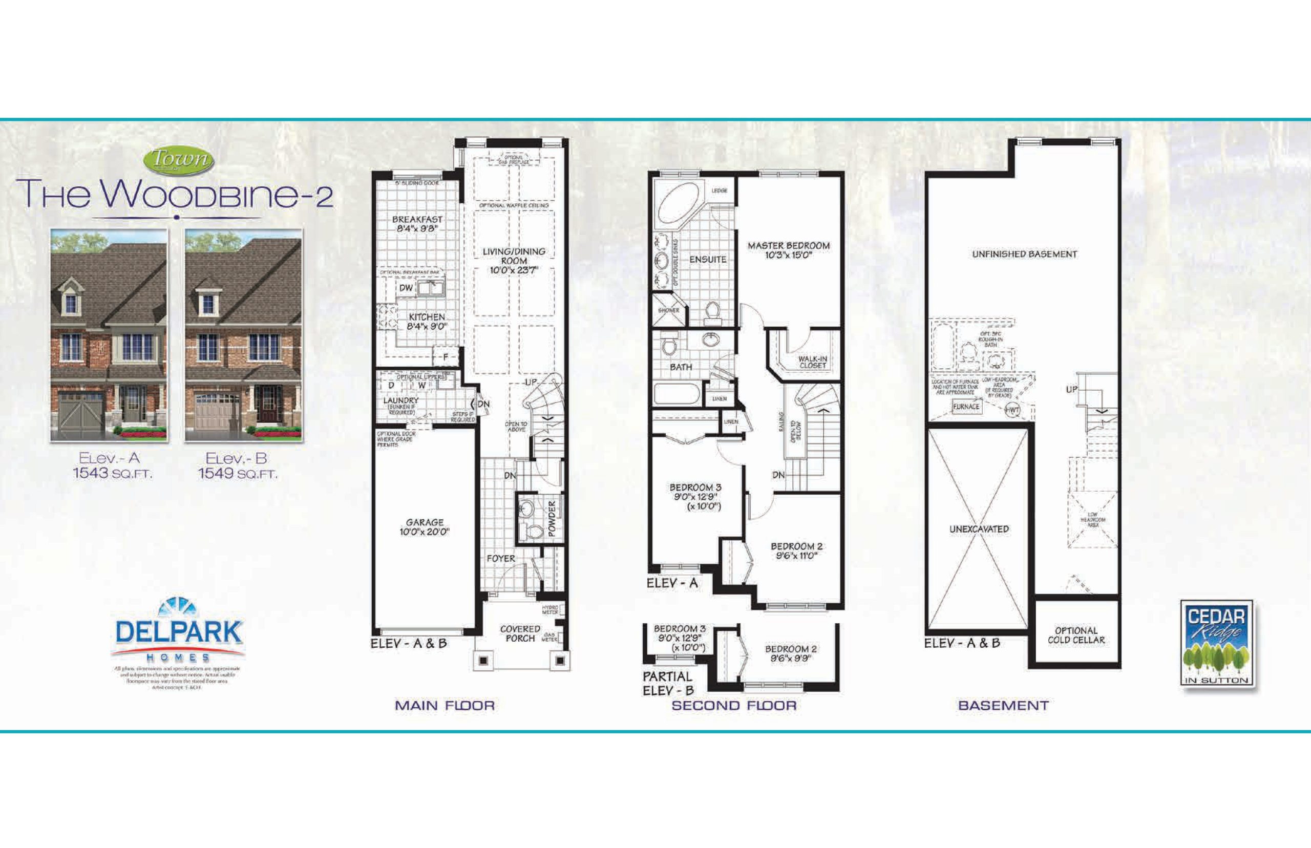 The Woodbine 2 floor plan