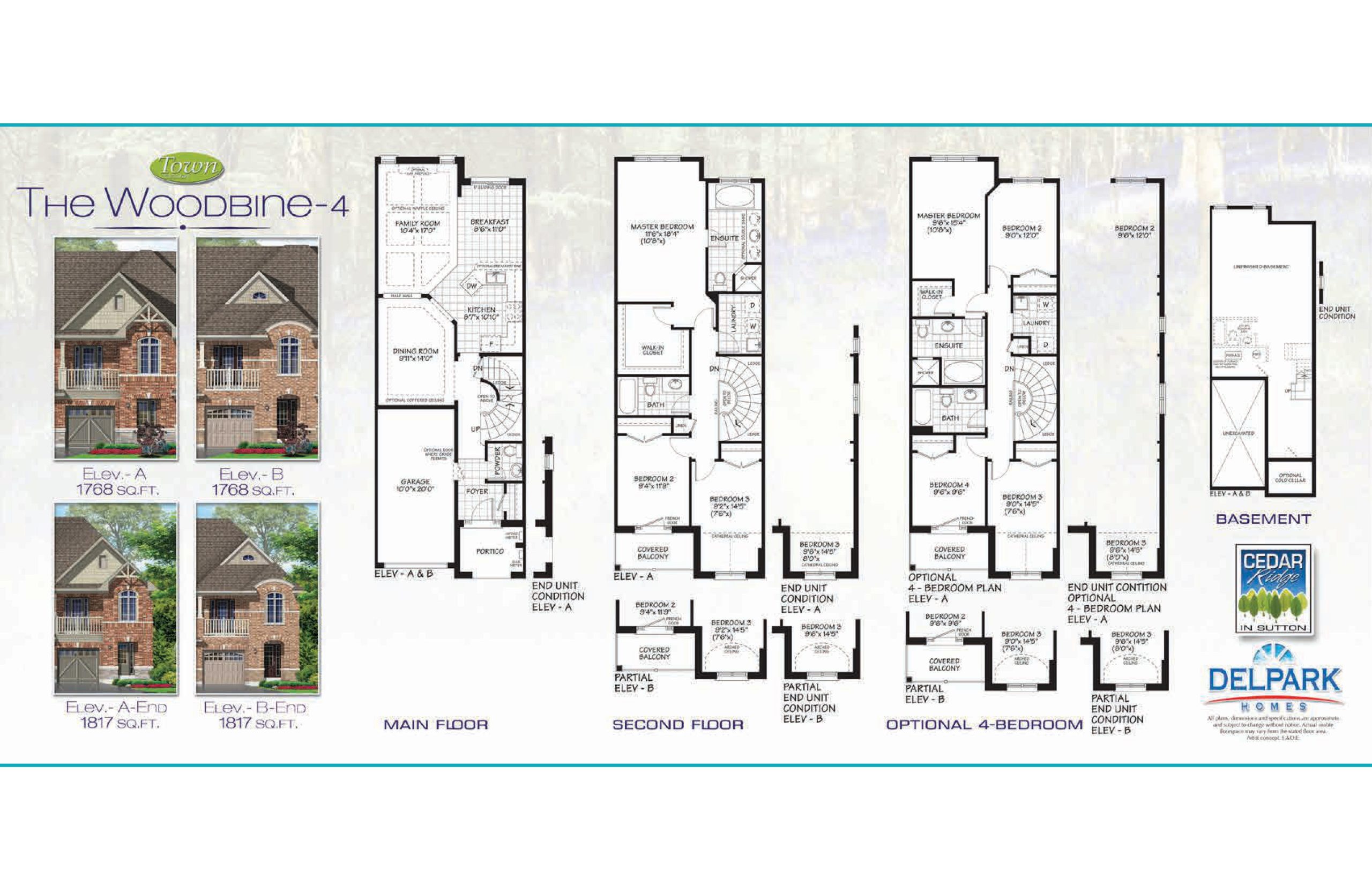 The Woodbine 4 floor plan