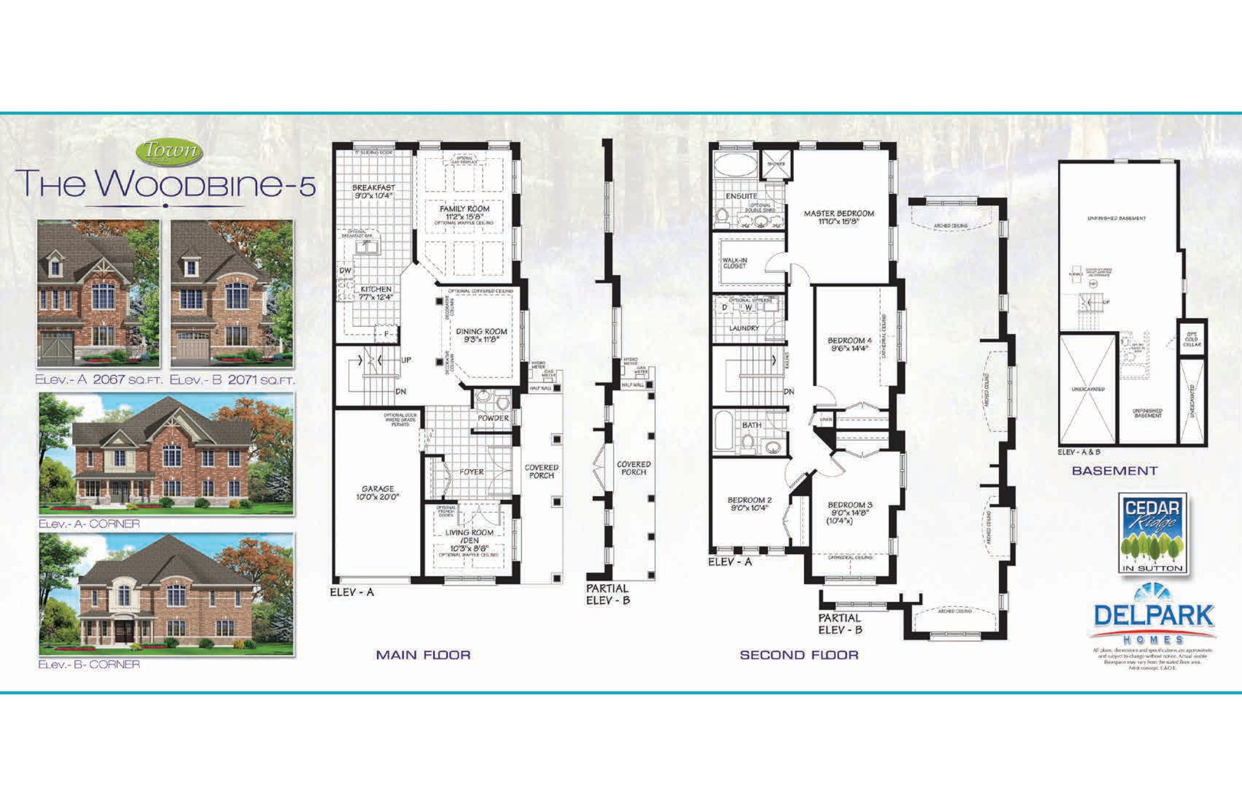 The Woodbine 5 floor plan