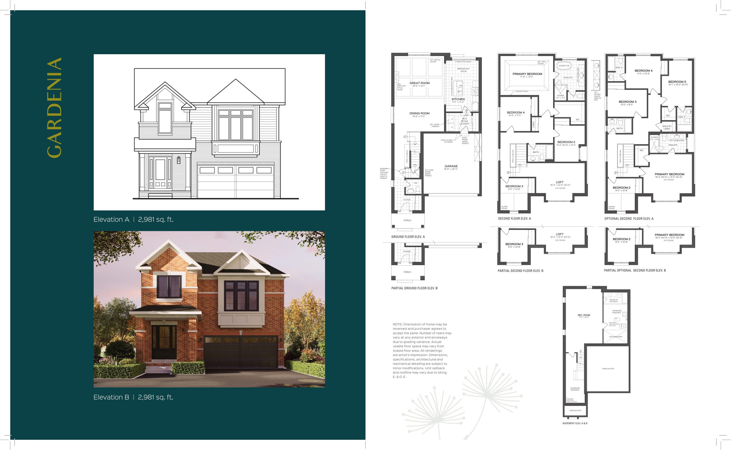 Gardenia floor plan