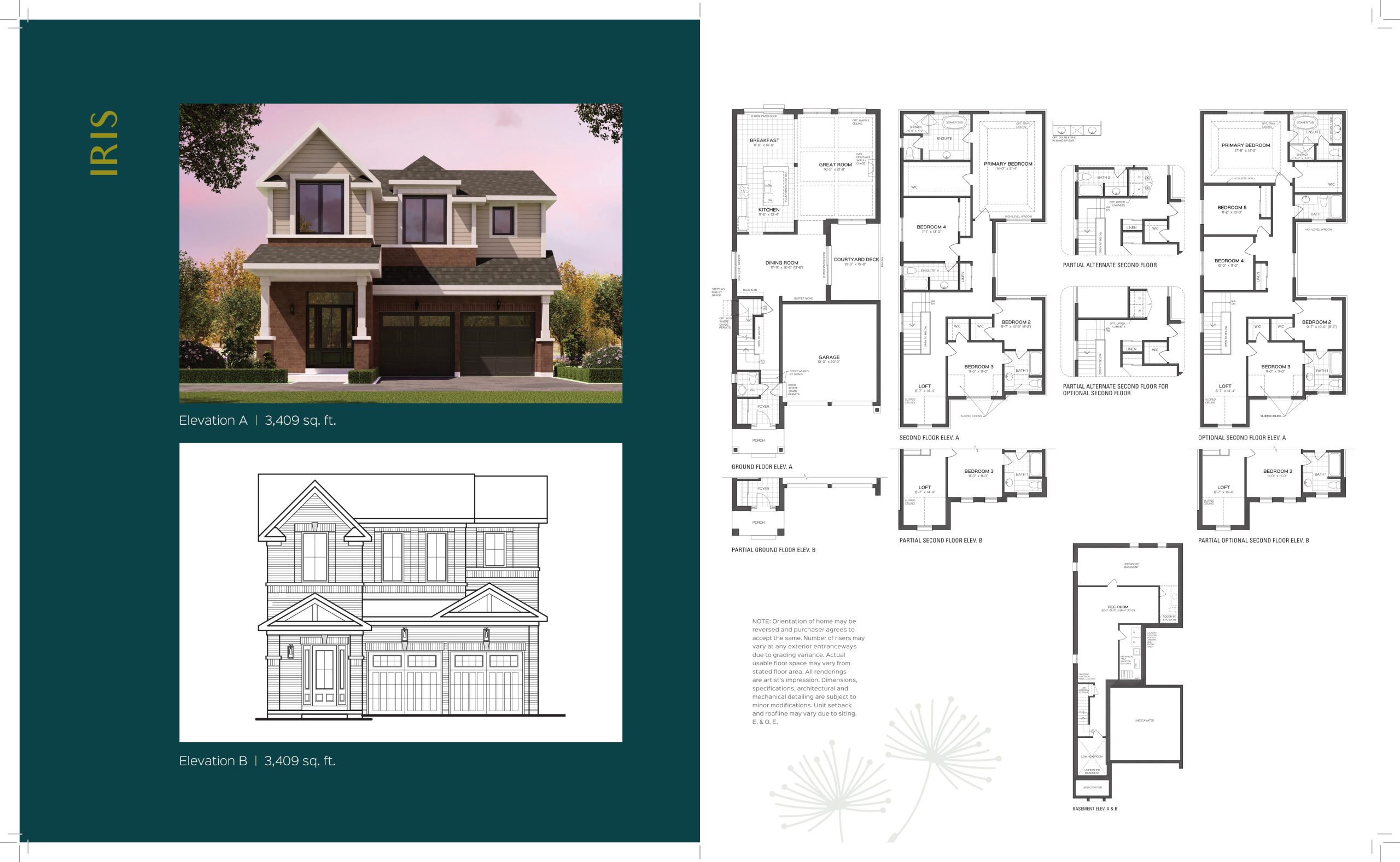 Iris floor plan