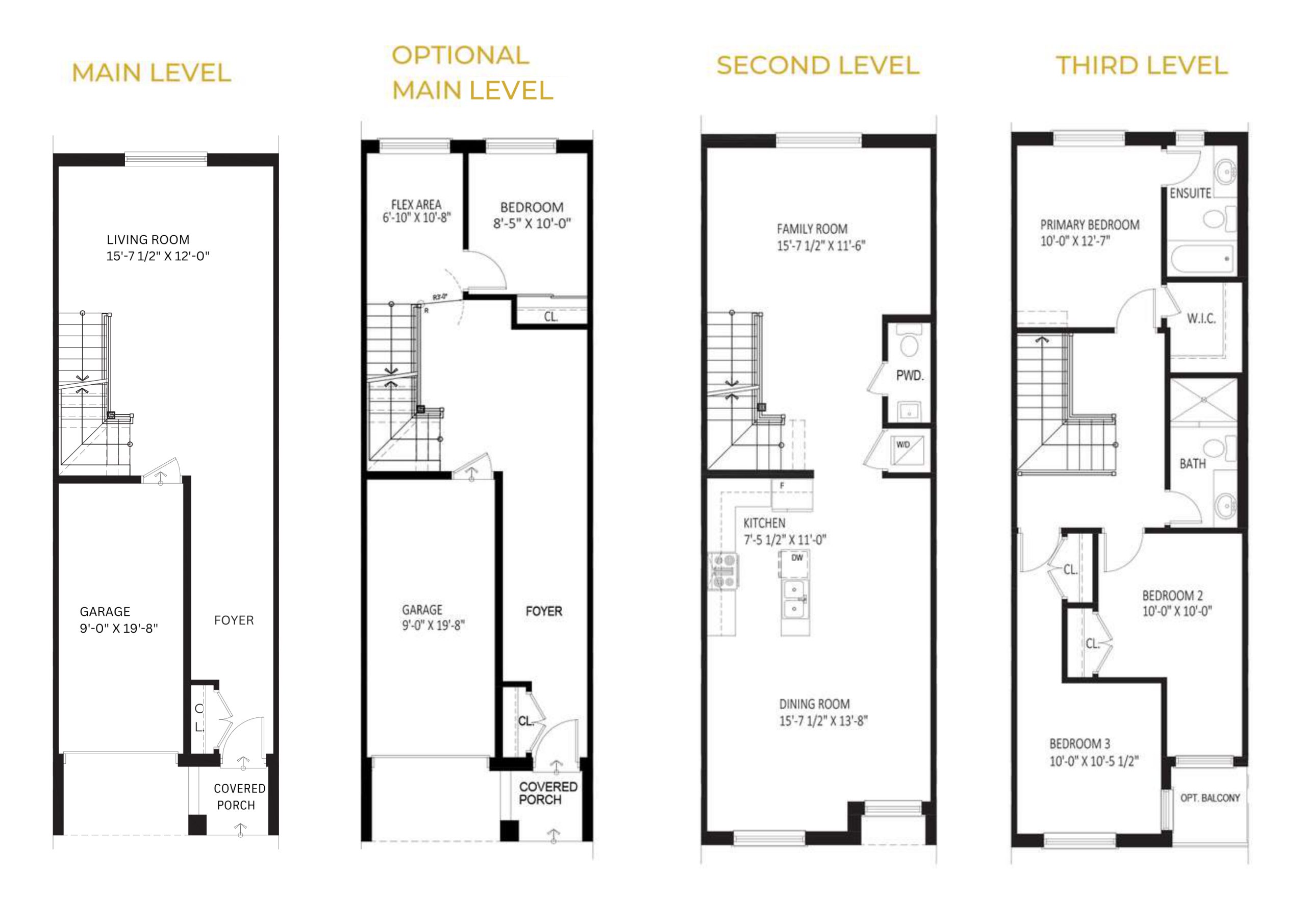 Block 1 - Lot 2 to 5 floor plan