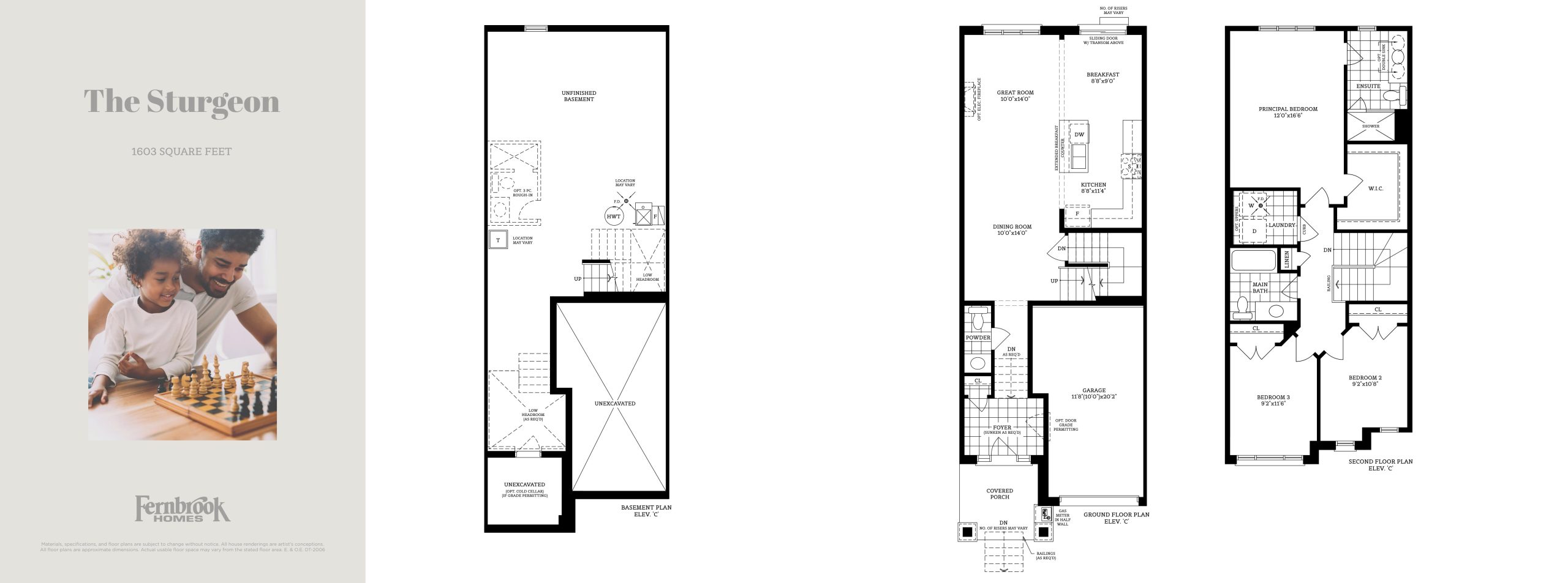 The Sturgeon floor plan