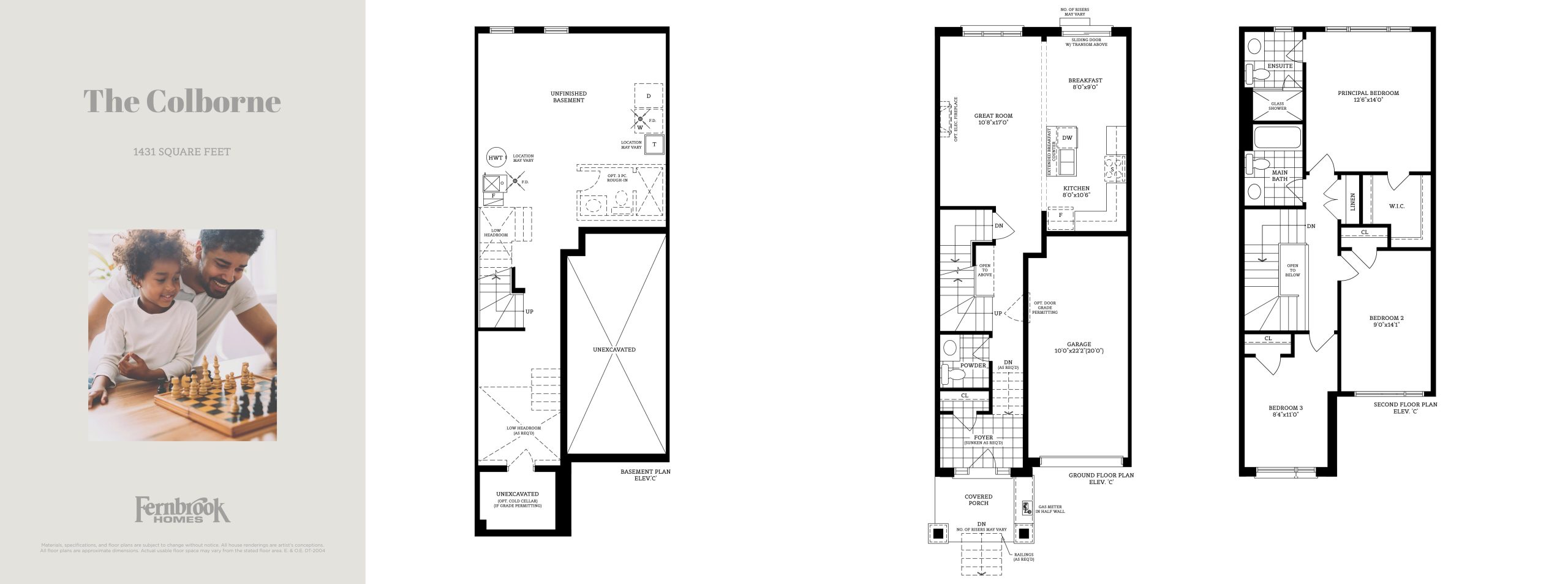The Colborne floor plan