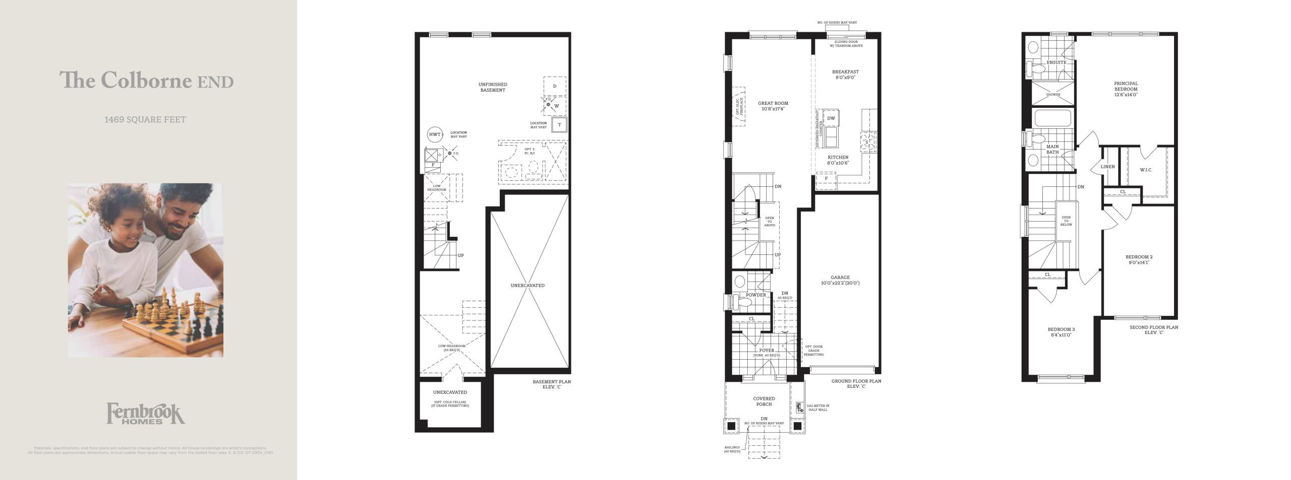 The Colborne End floor plan