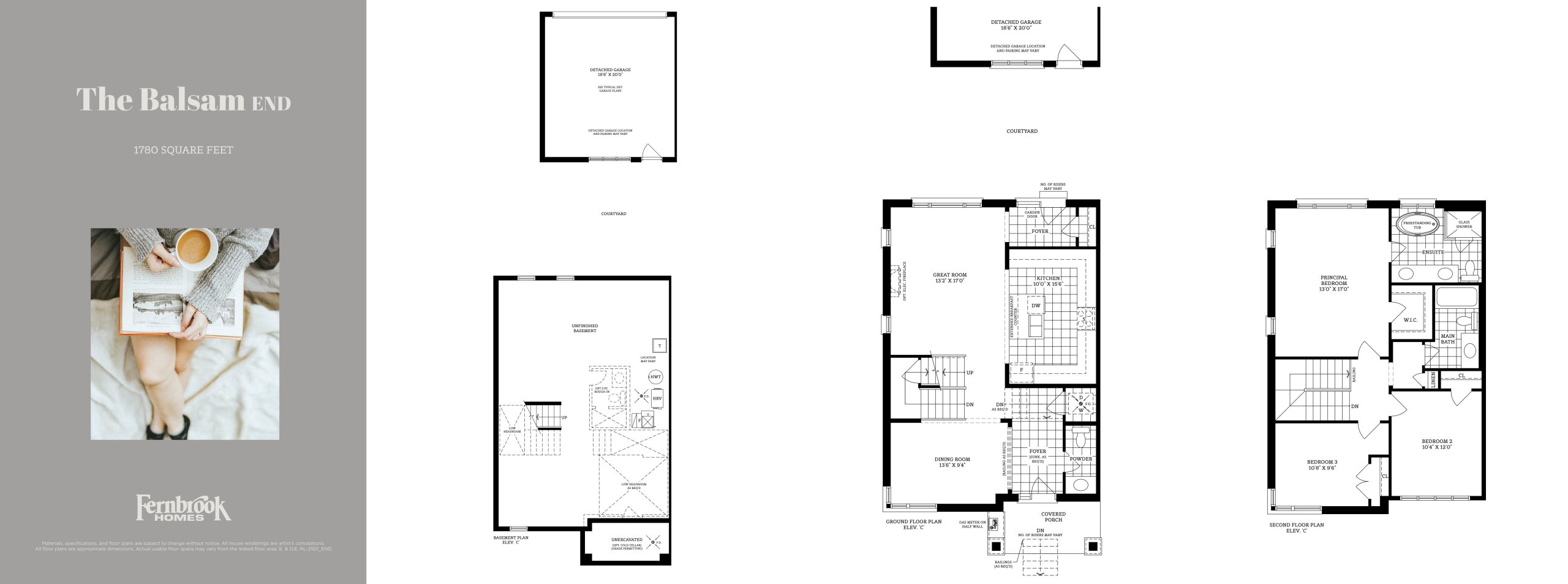 The Balsam End floor plan