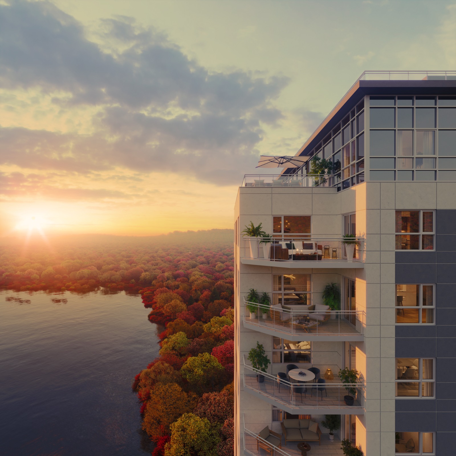 Lakevu Condos Phase 3 in Barrie — rendering 2