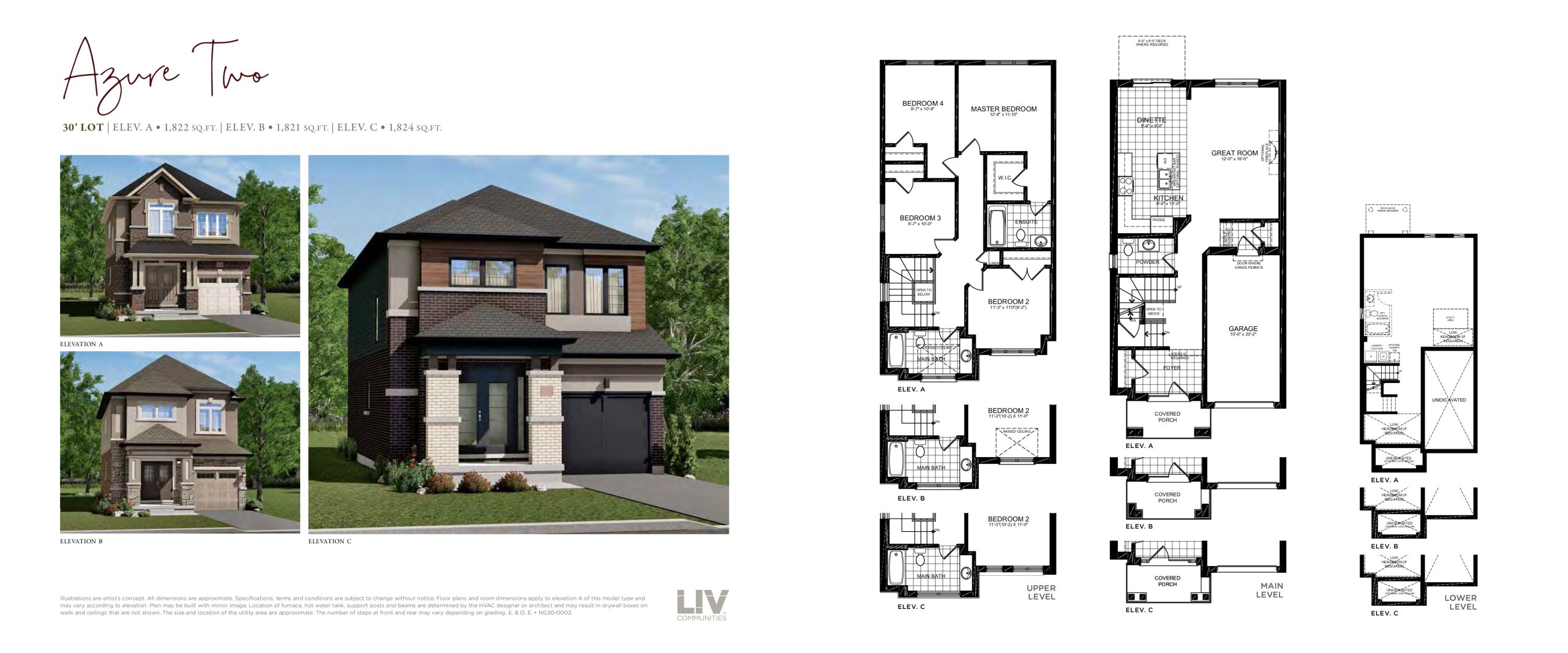 Azure Two floor plan