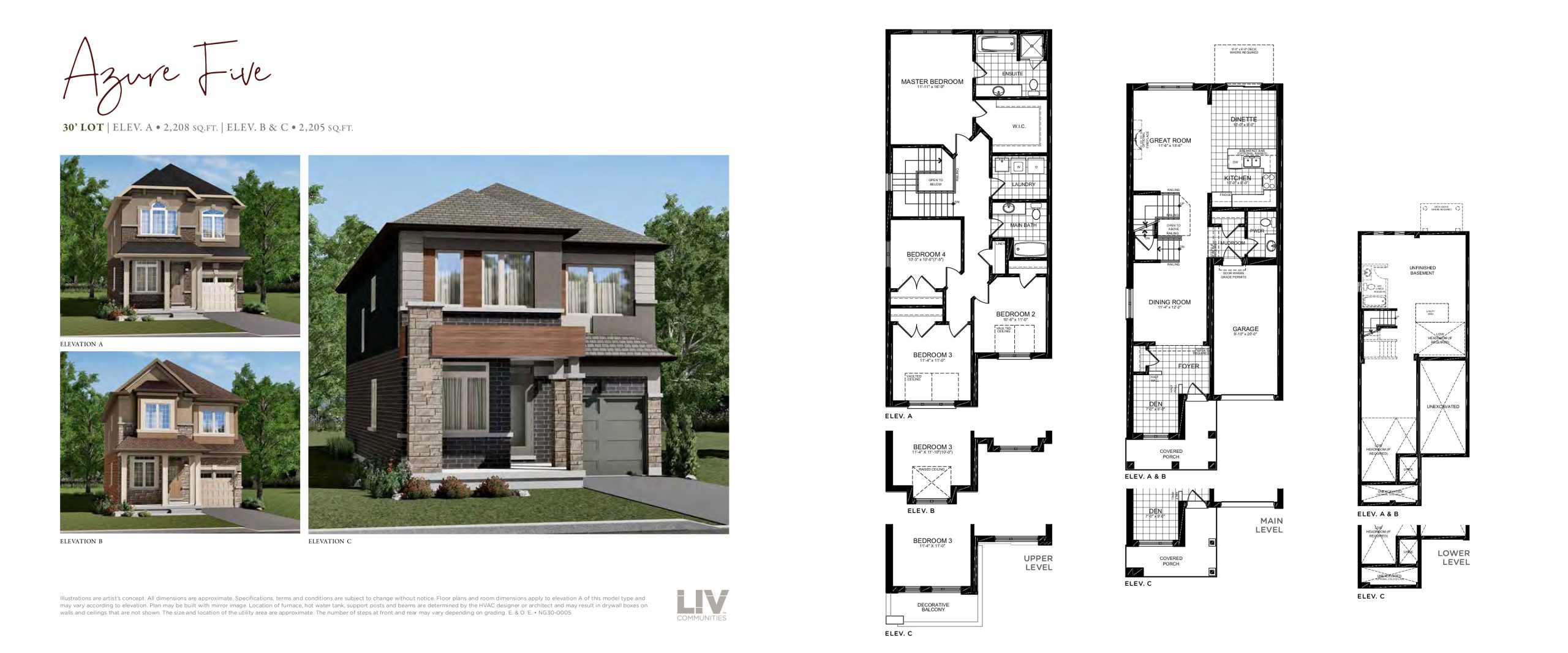 Azure Five floor plan