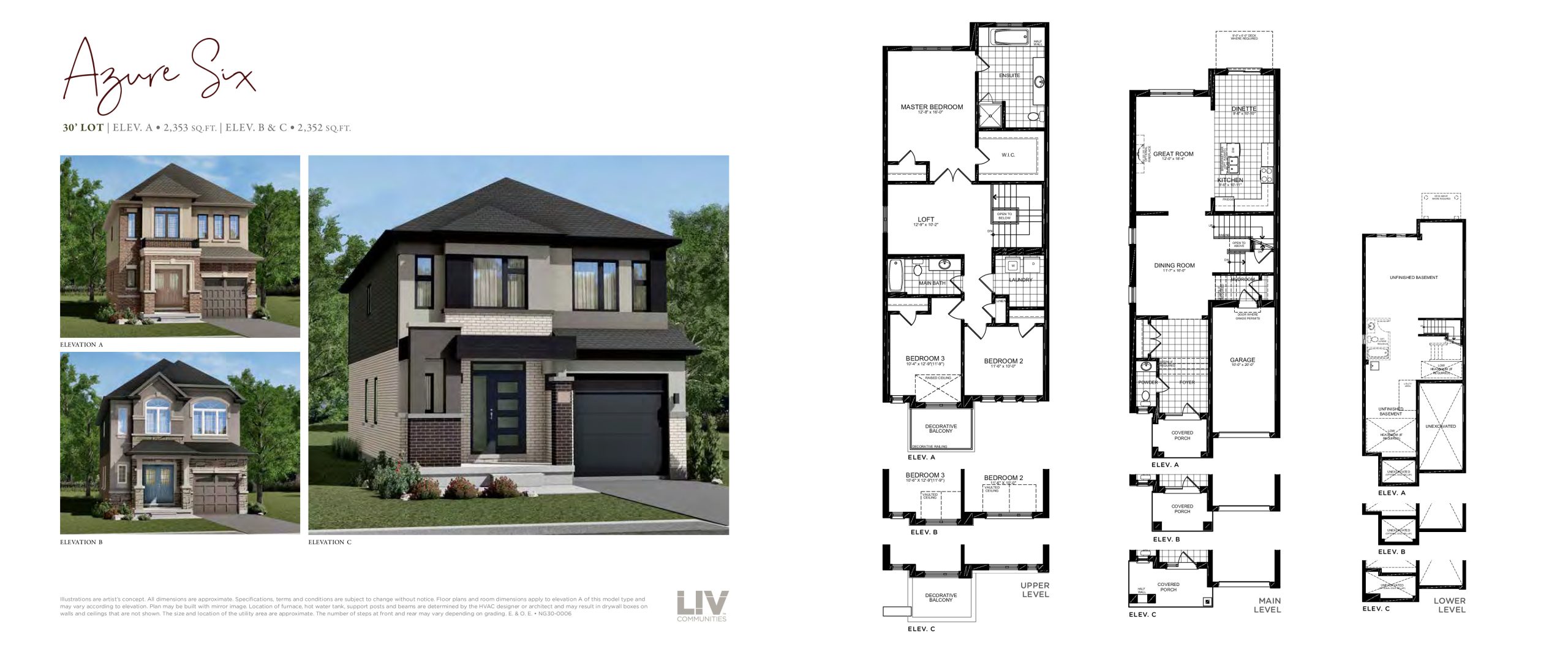Azure Six floor plan