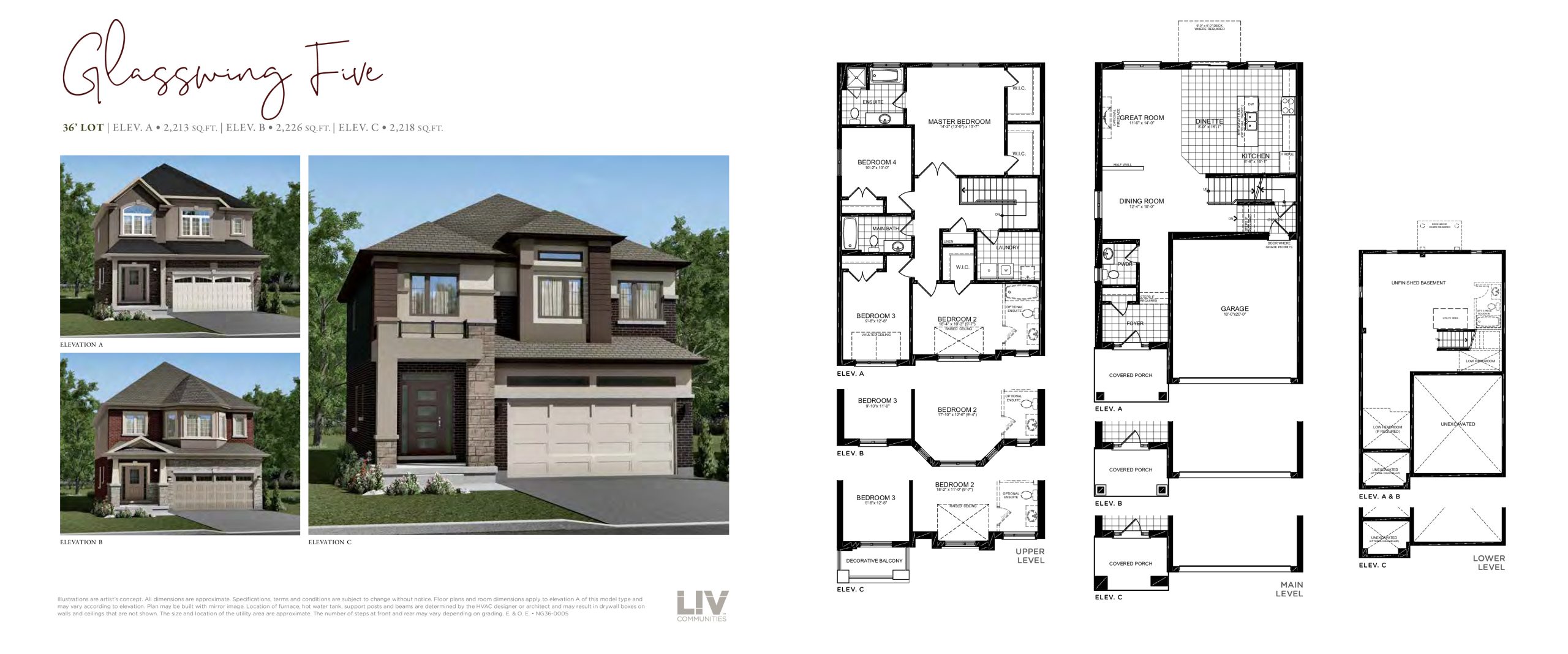 Glasswing Five floor plan