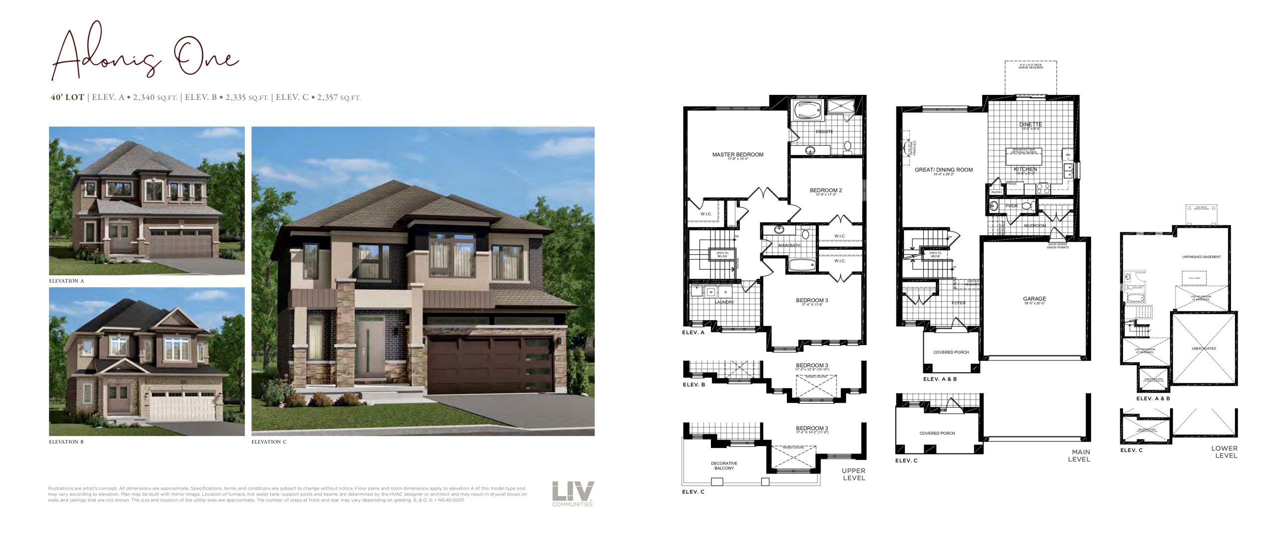 Adonis One floor plan