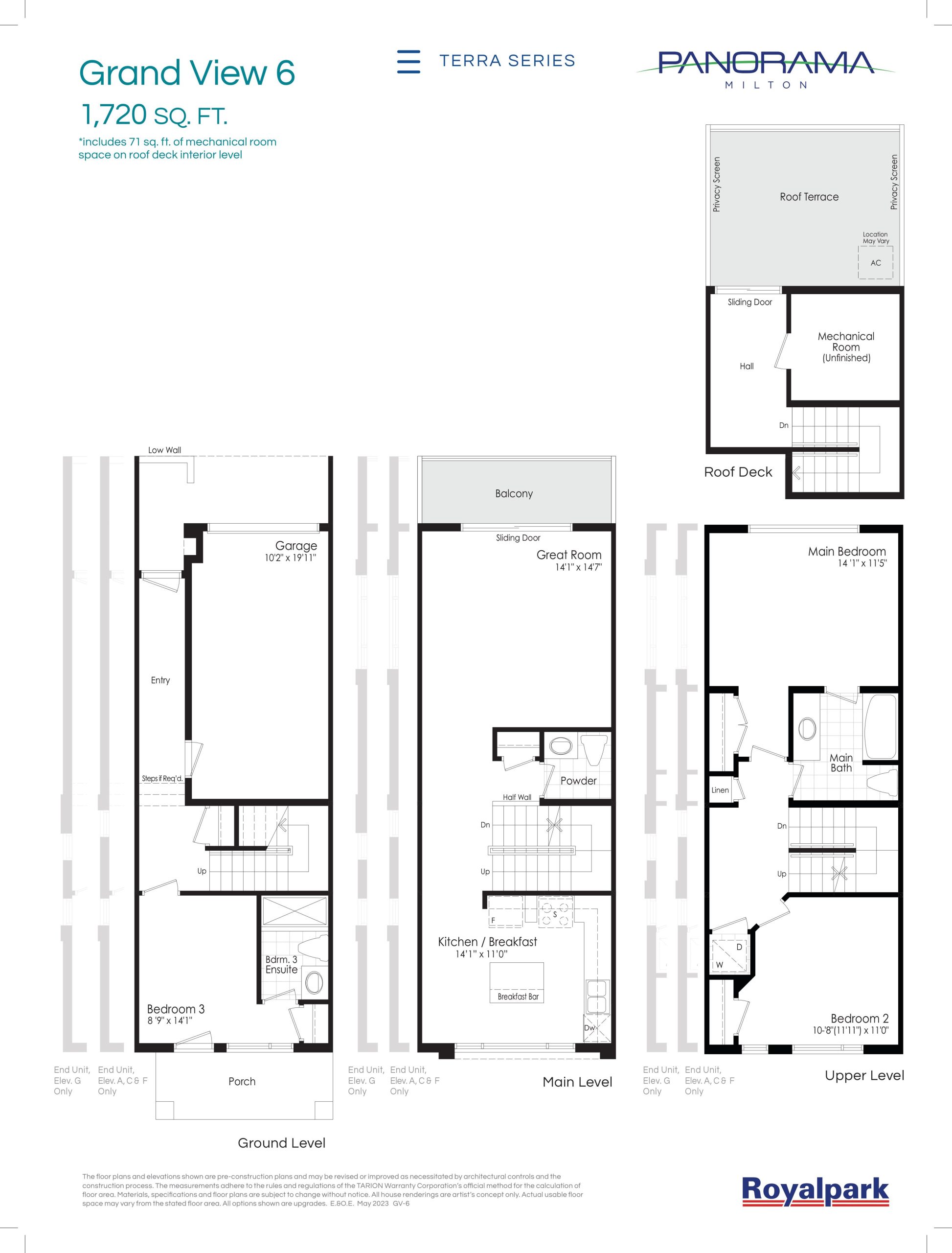 Grand View 6 floor plan