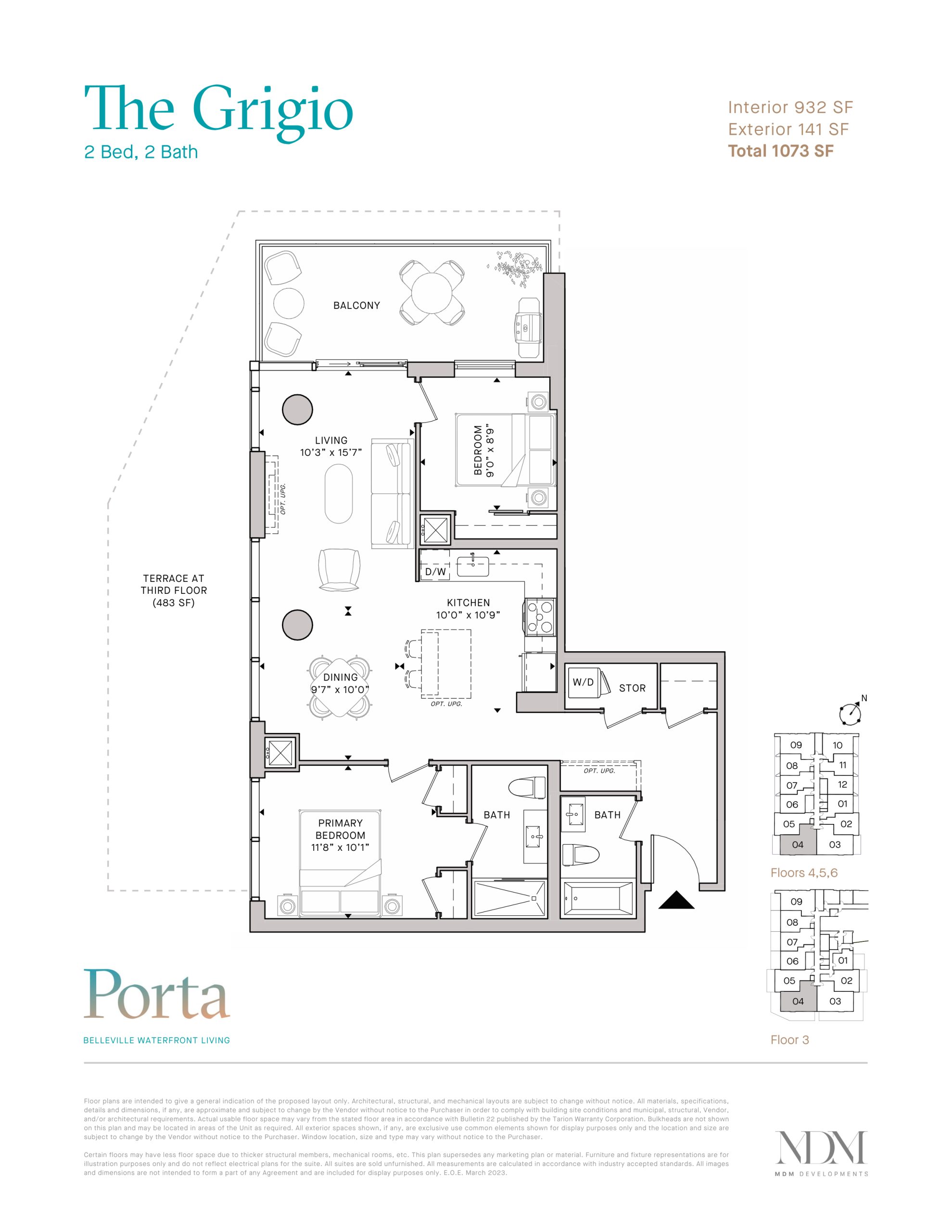 The Grigio floor plan