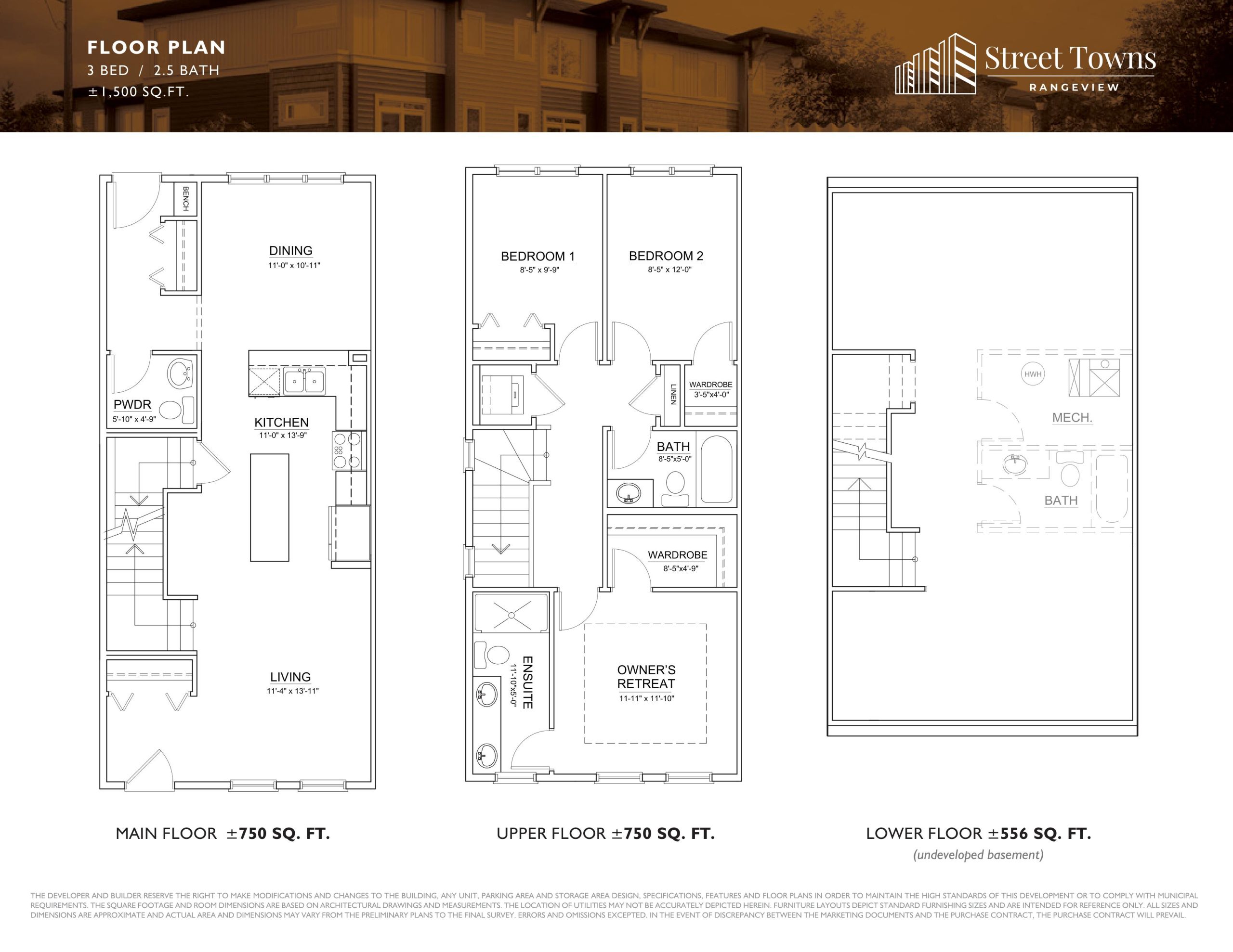 1500 sq. ft. floor plan