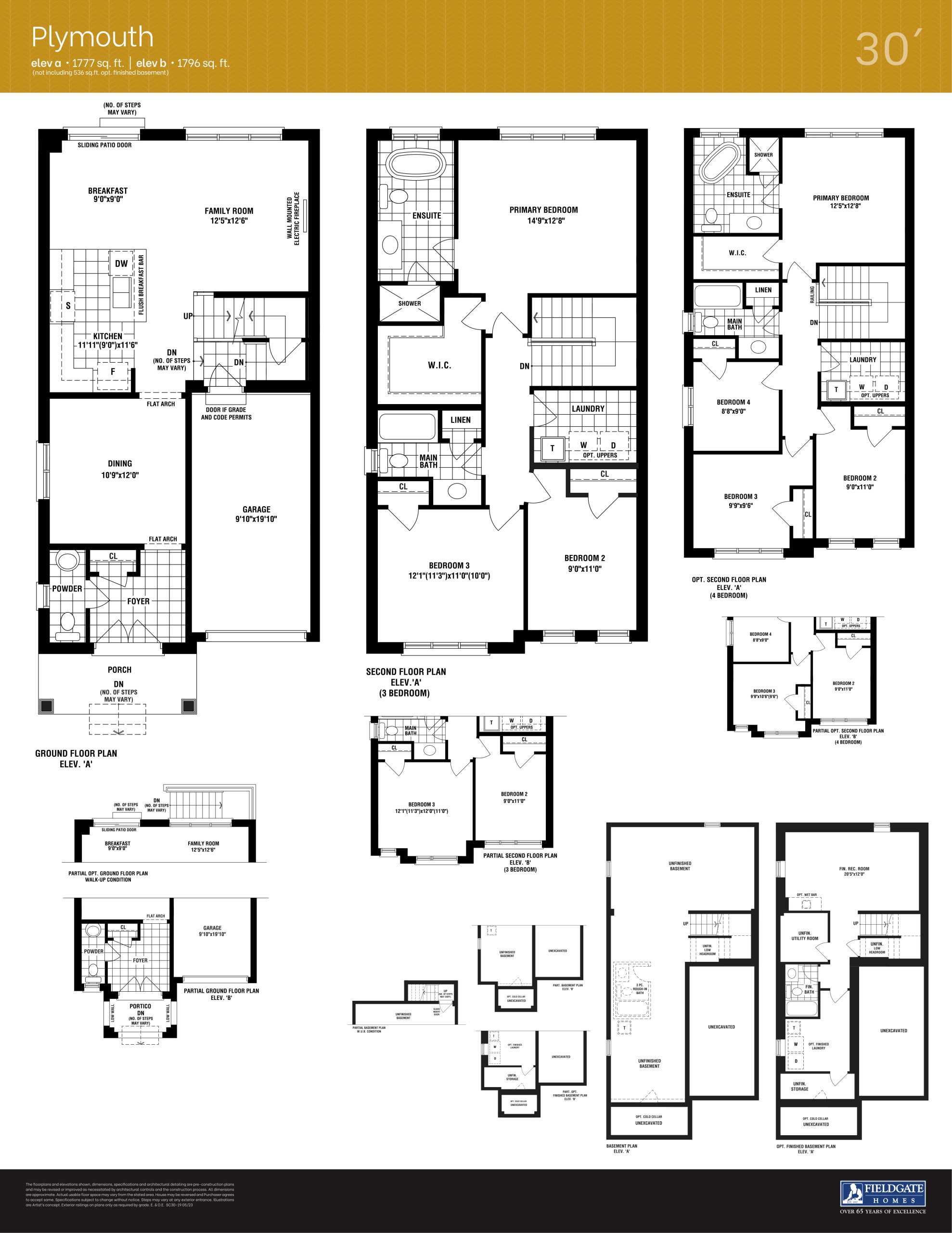 Plymouth floor plan