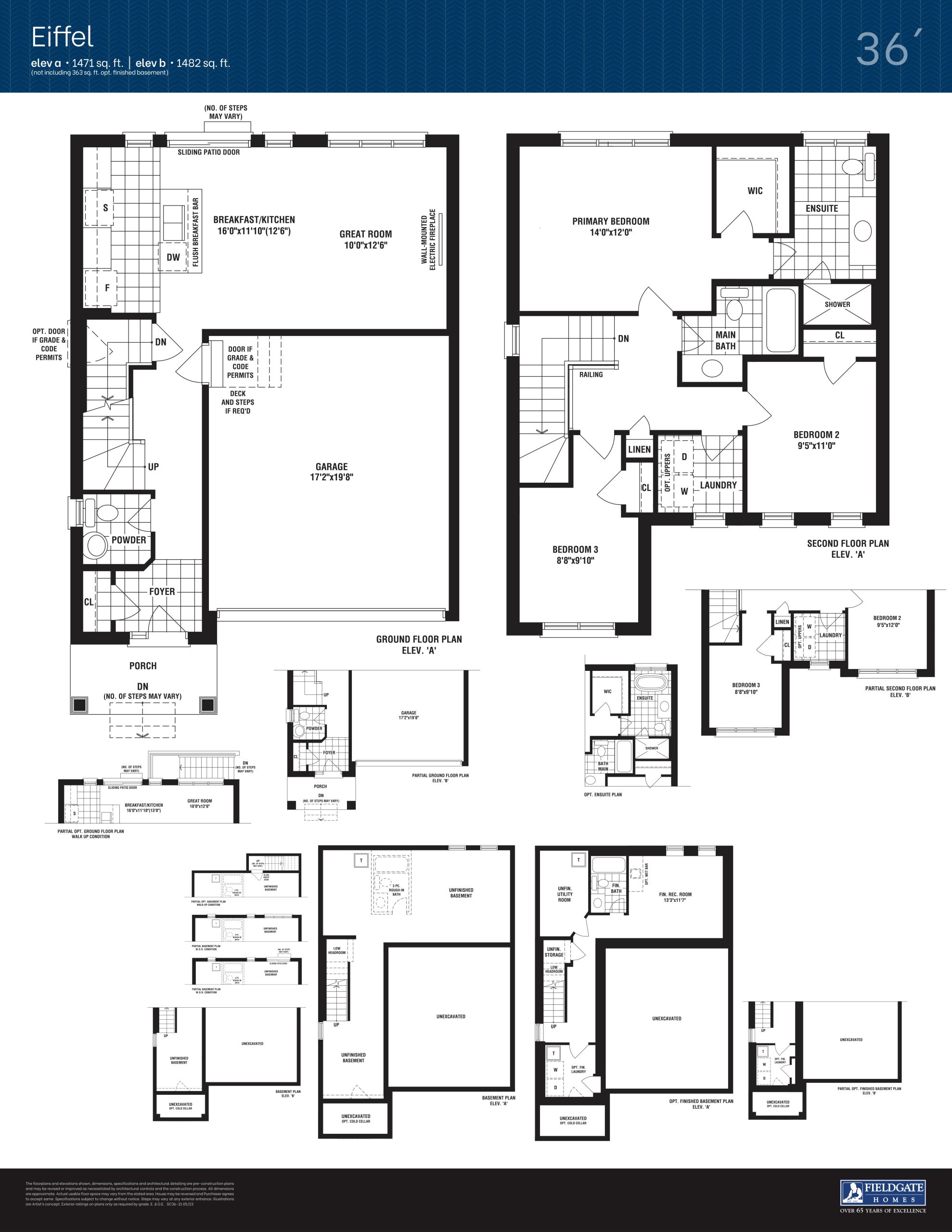 Eiffel floor plan