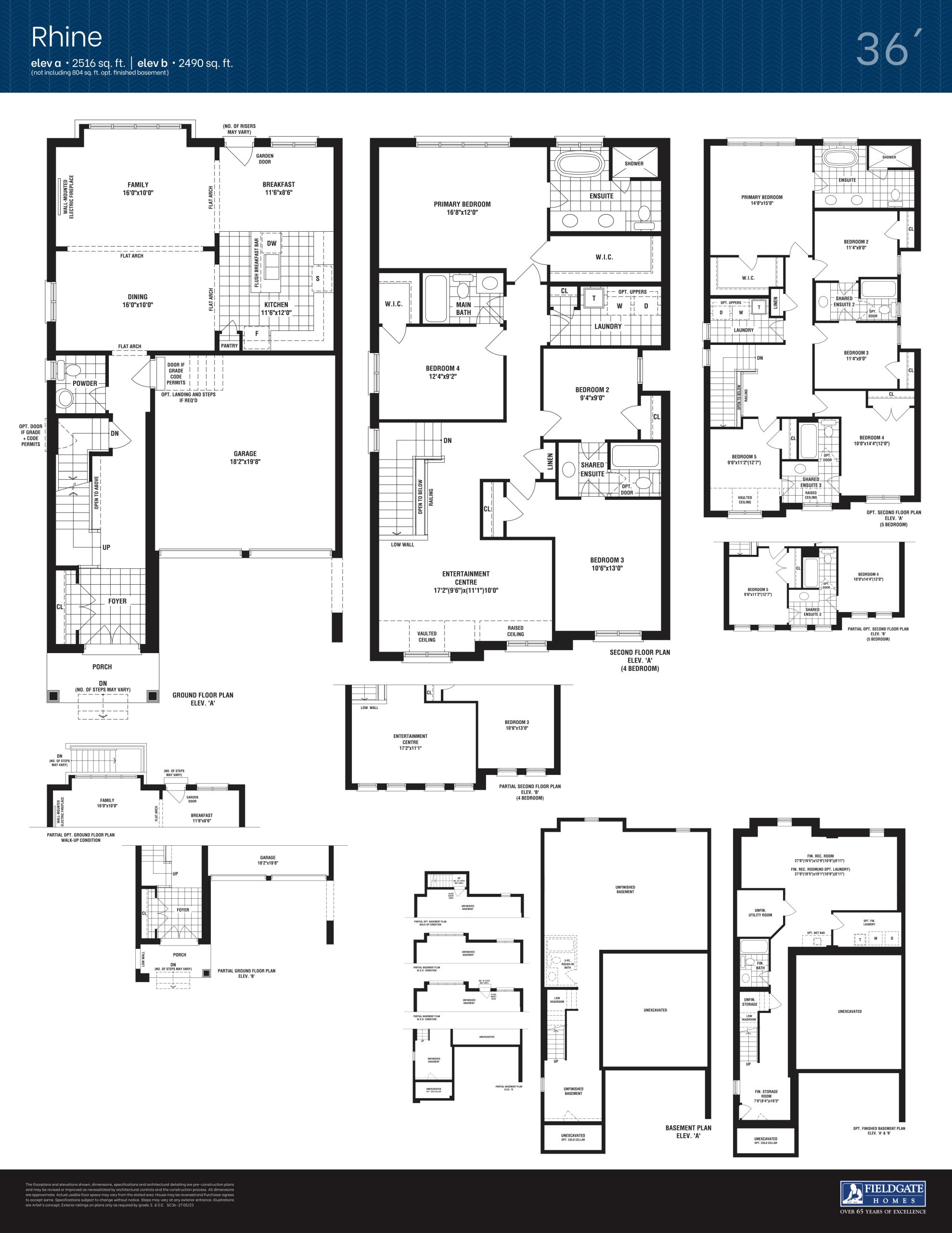 Rhine floor plan
