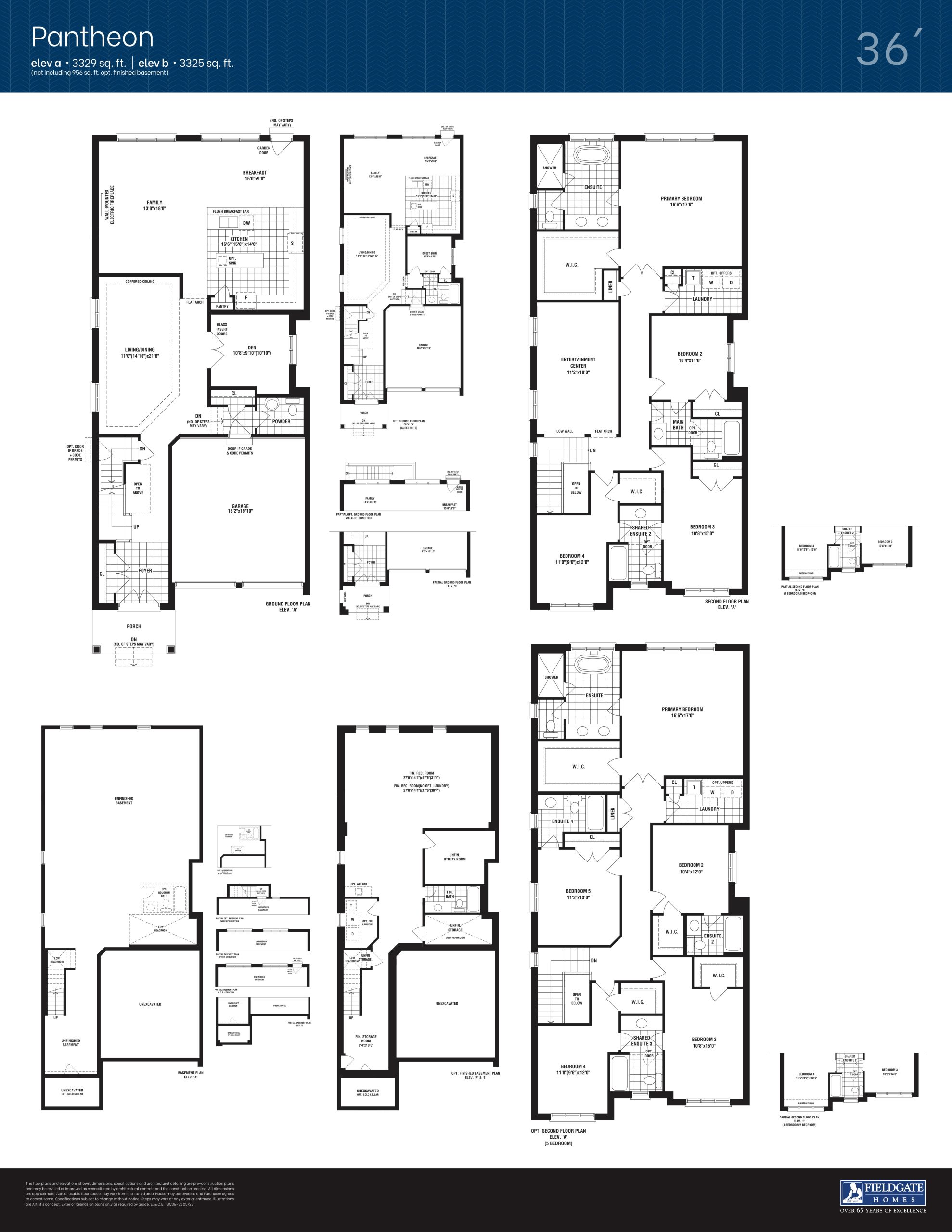Pantheon floor plan