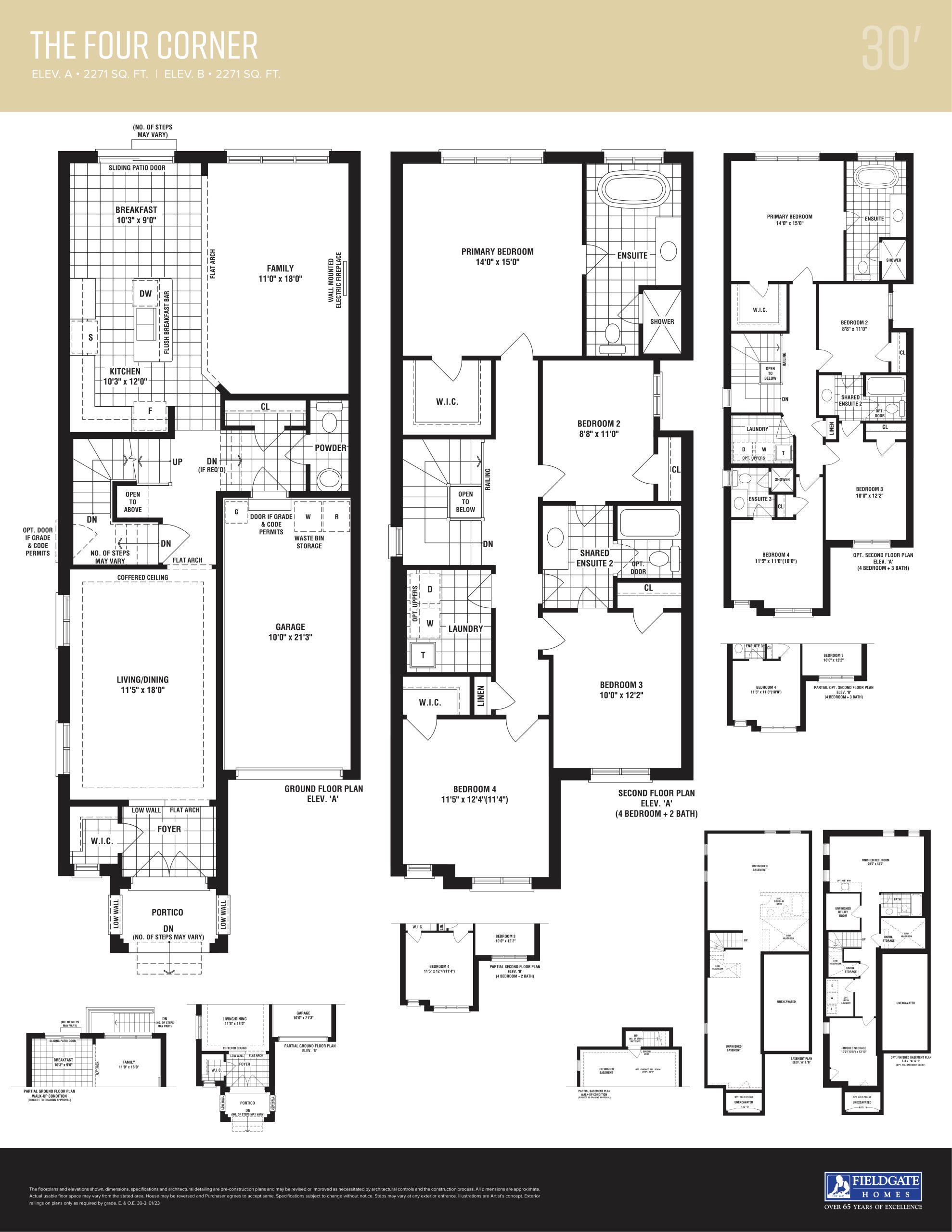 The Four Corner floor plan