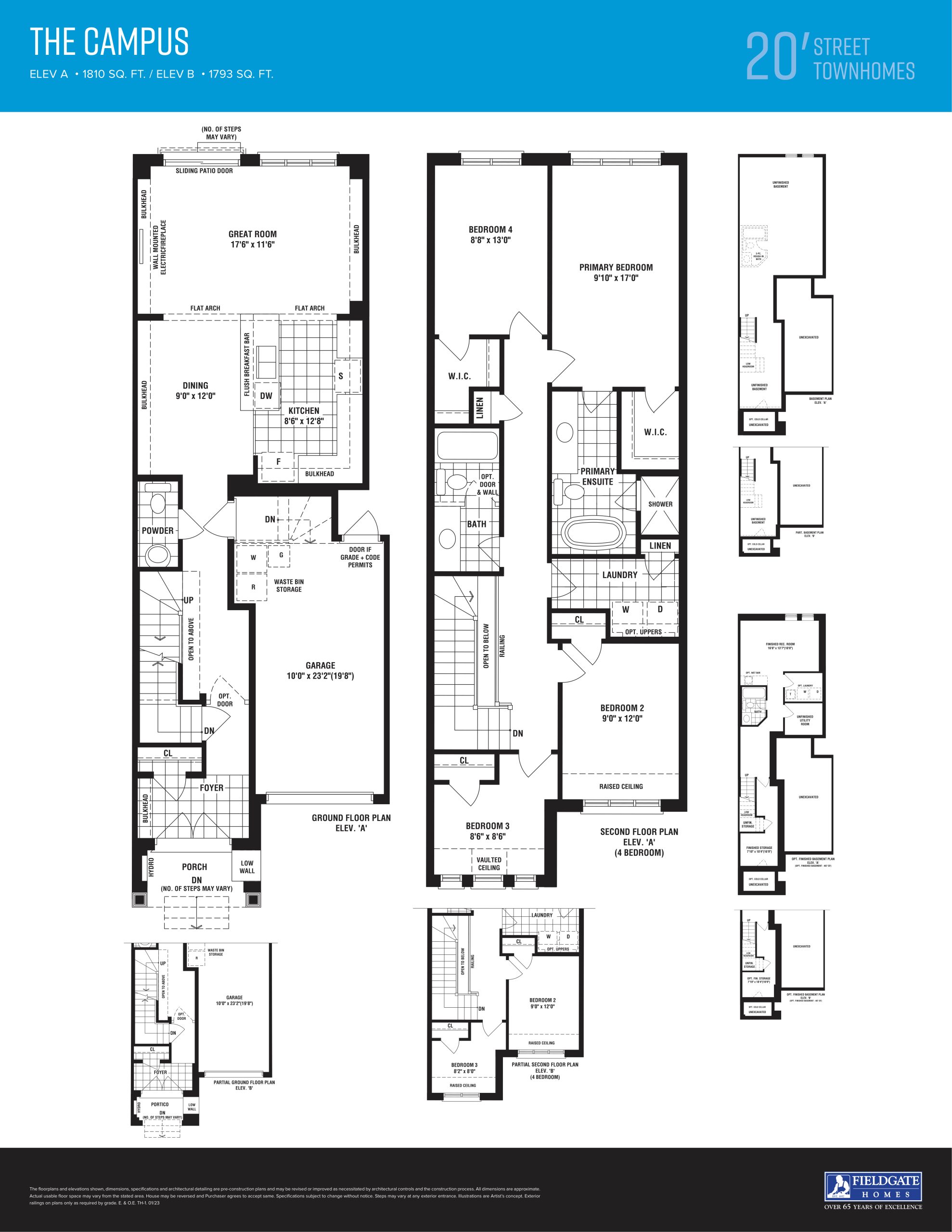 The Campus floor plan