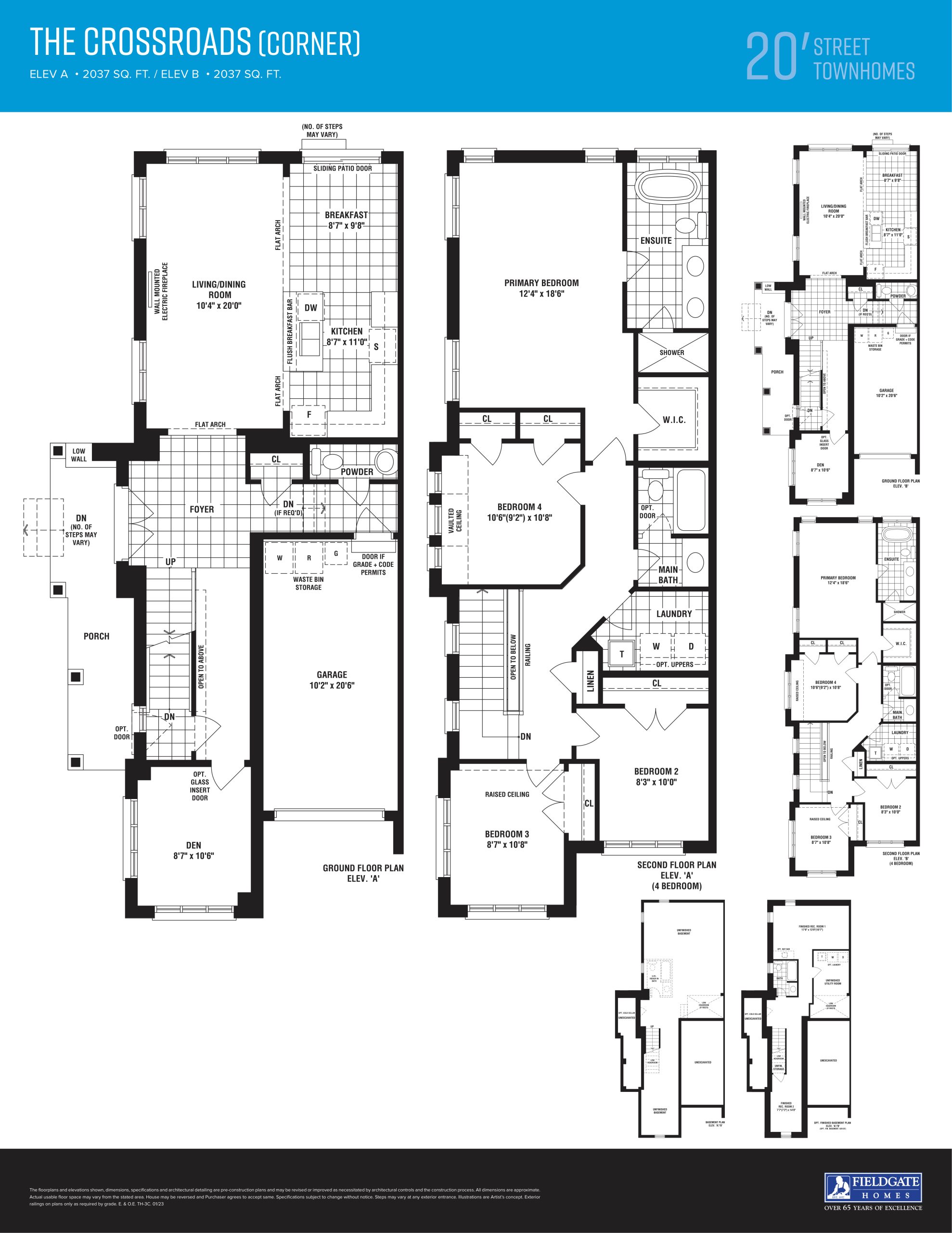 The Crossroads (Corner) floor plan