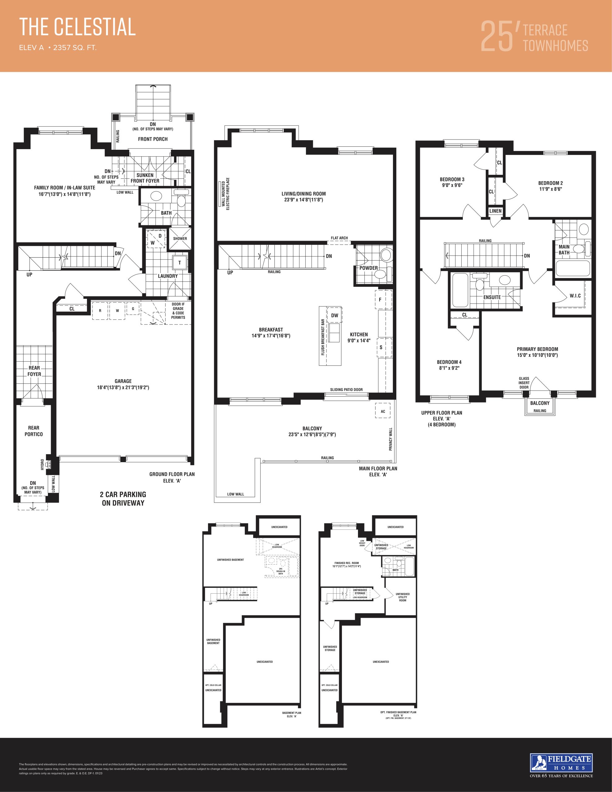 The Celestial floor plan
