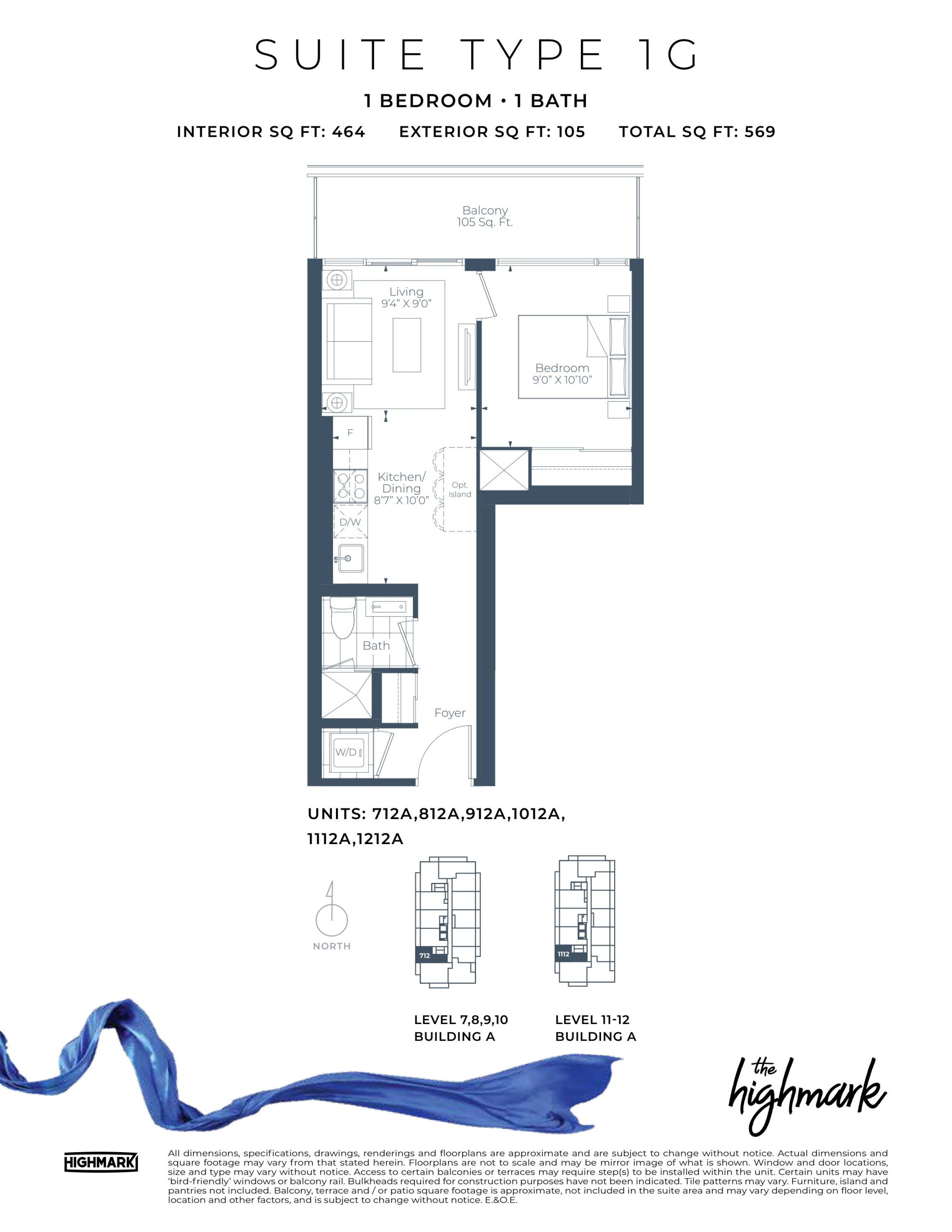 1G floor plan