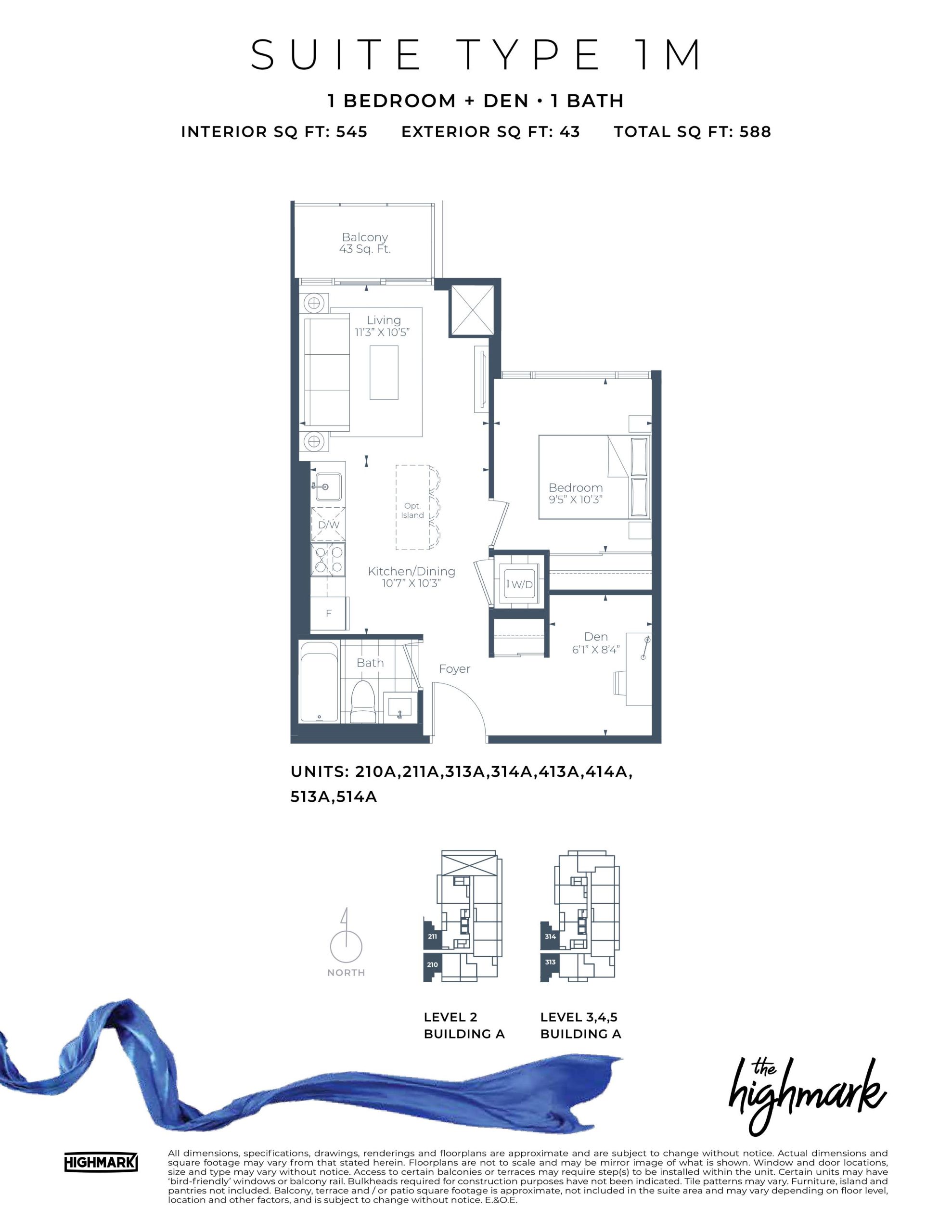 1M floor plan