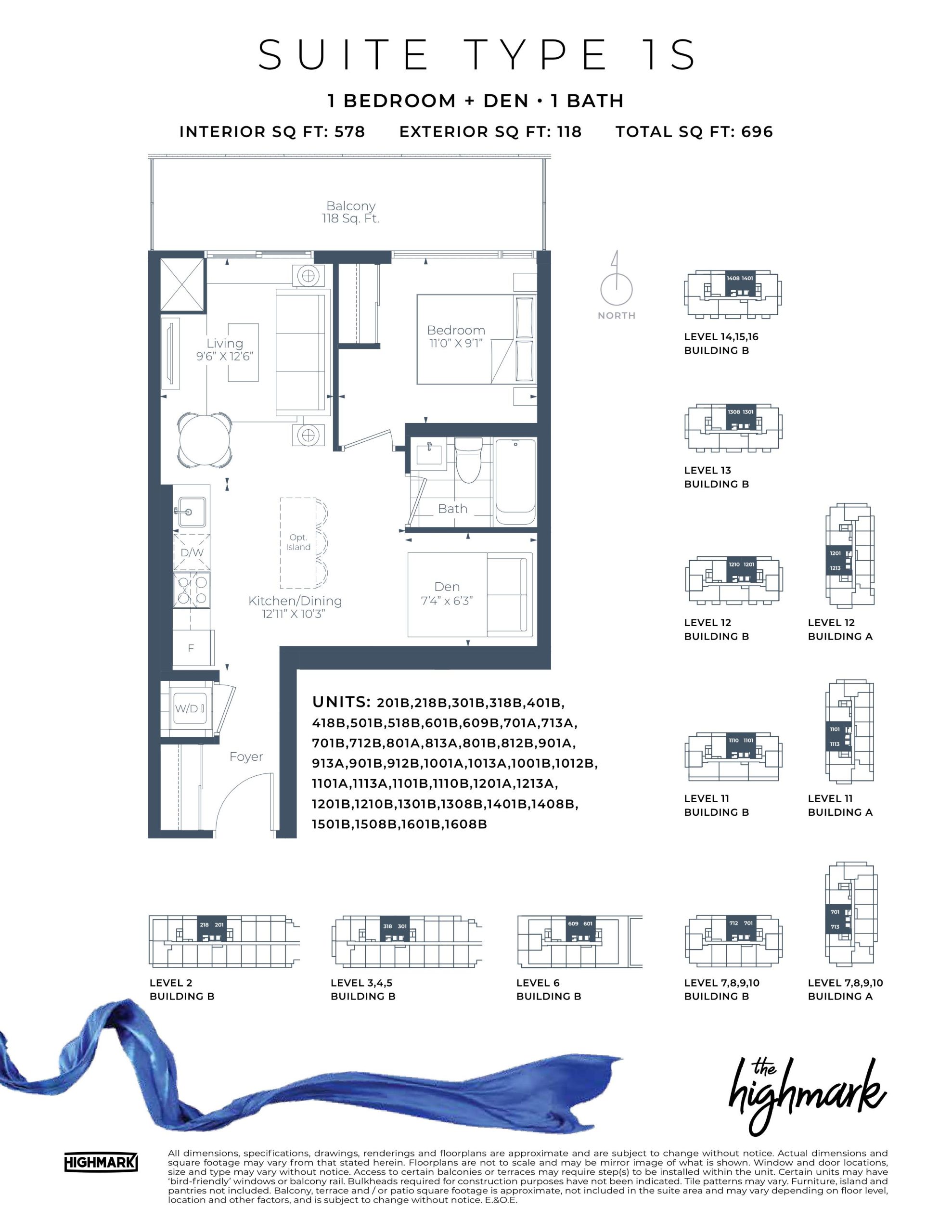 1S floor plan