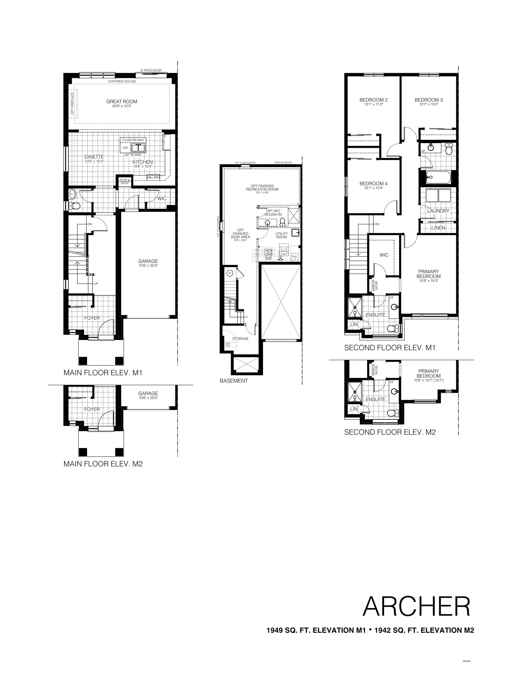 Archer floor plan