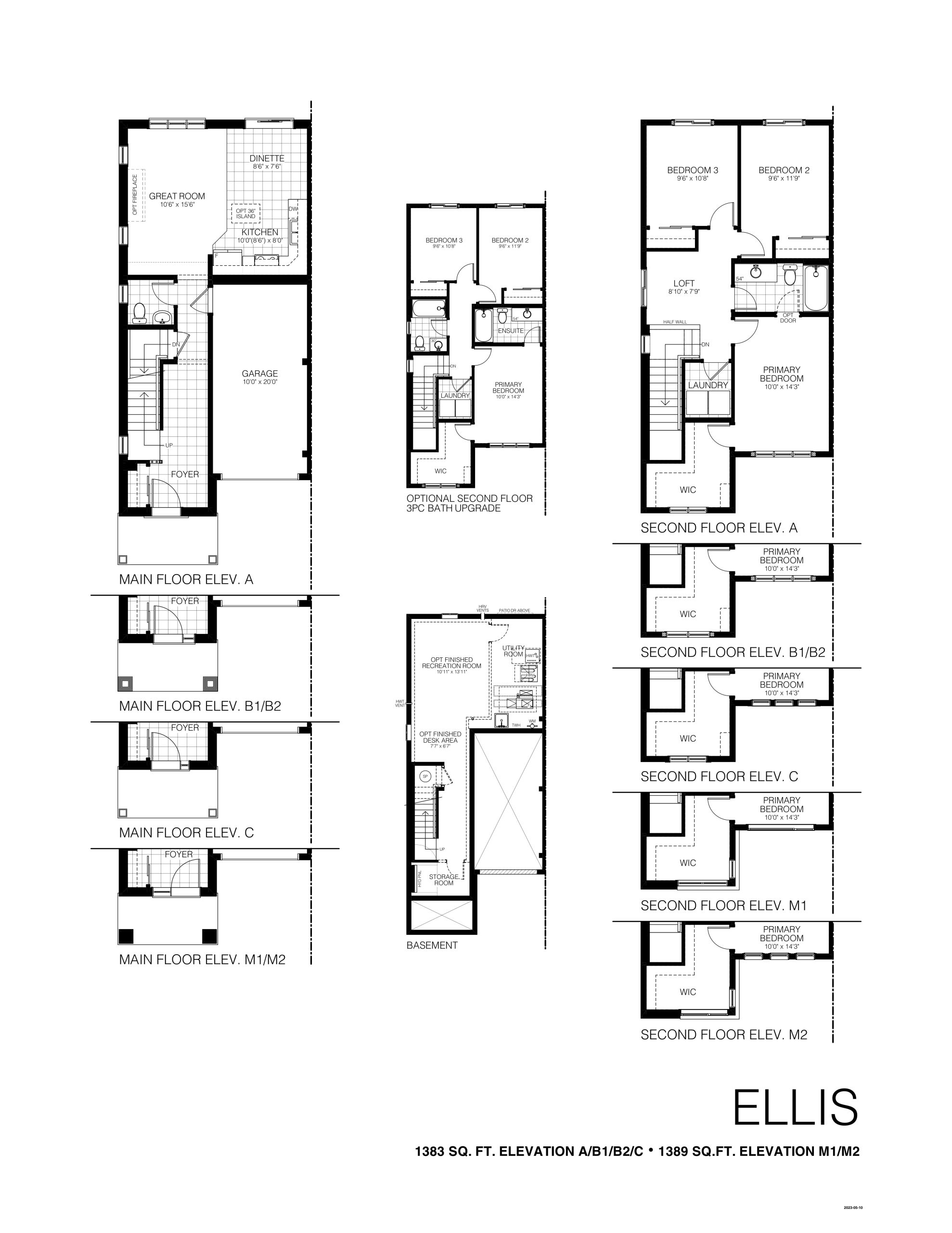 Ellis floor plan