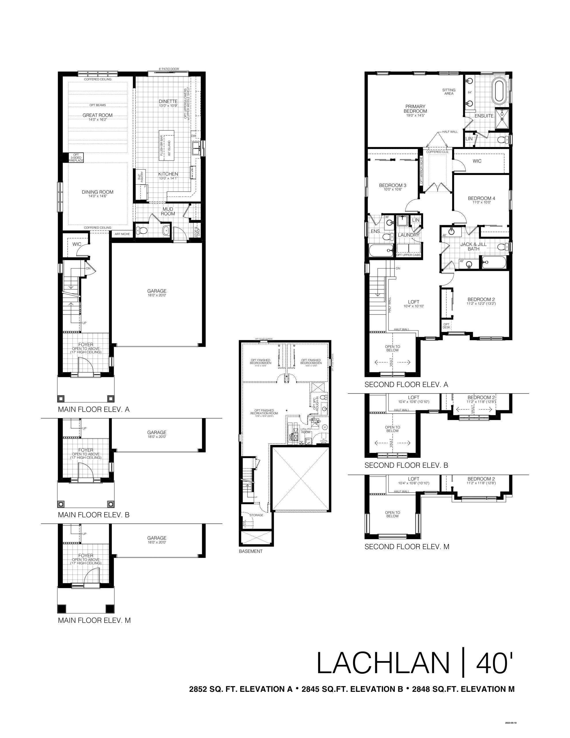 Lachlan 40' floor plan