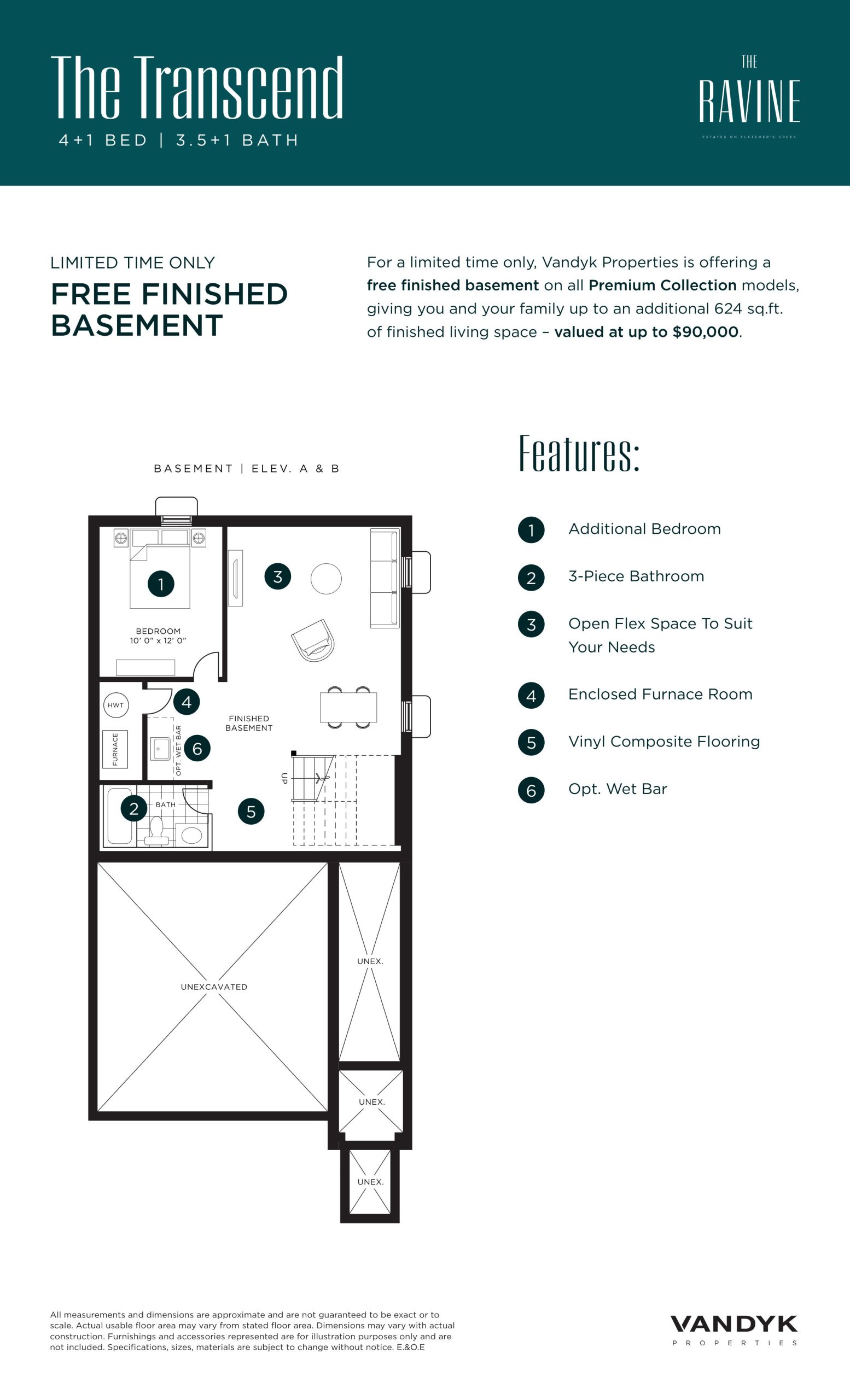 The Transcend floor plan