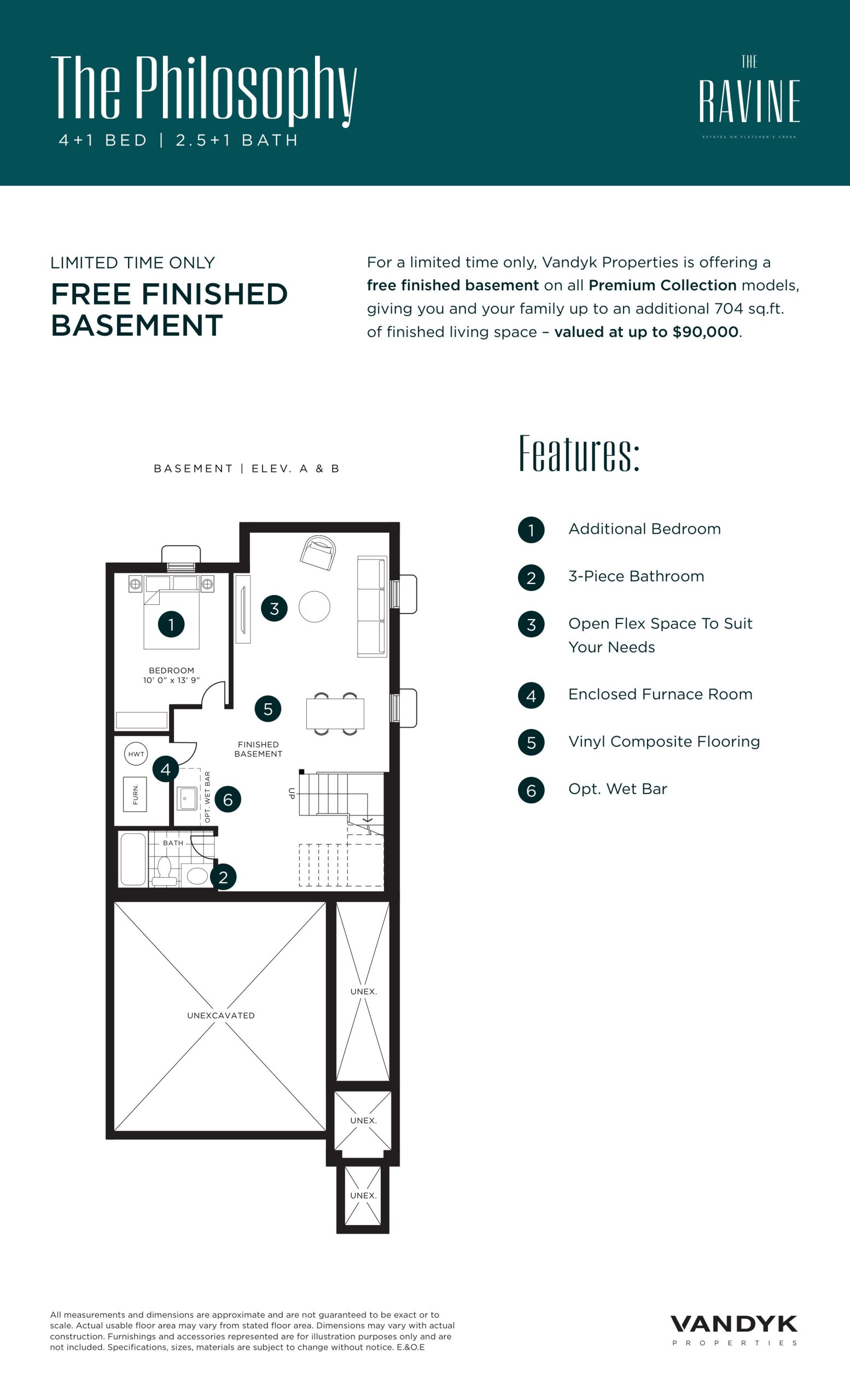 The Philosophy floor plan