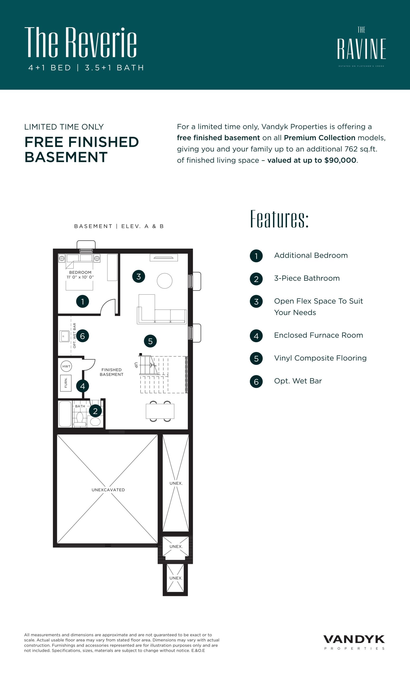 The Reverie floor plan