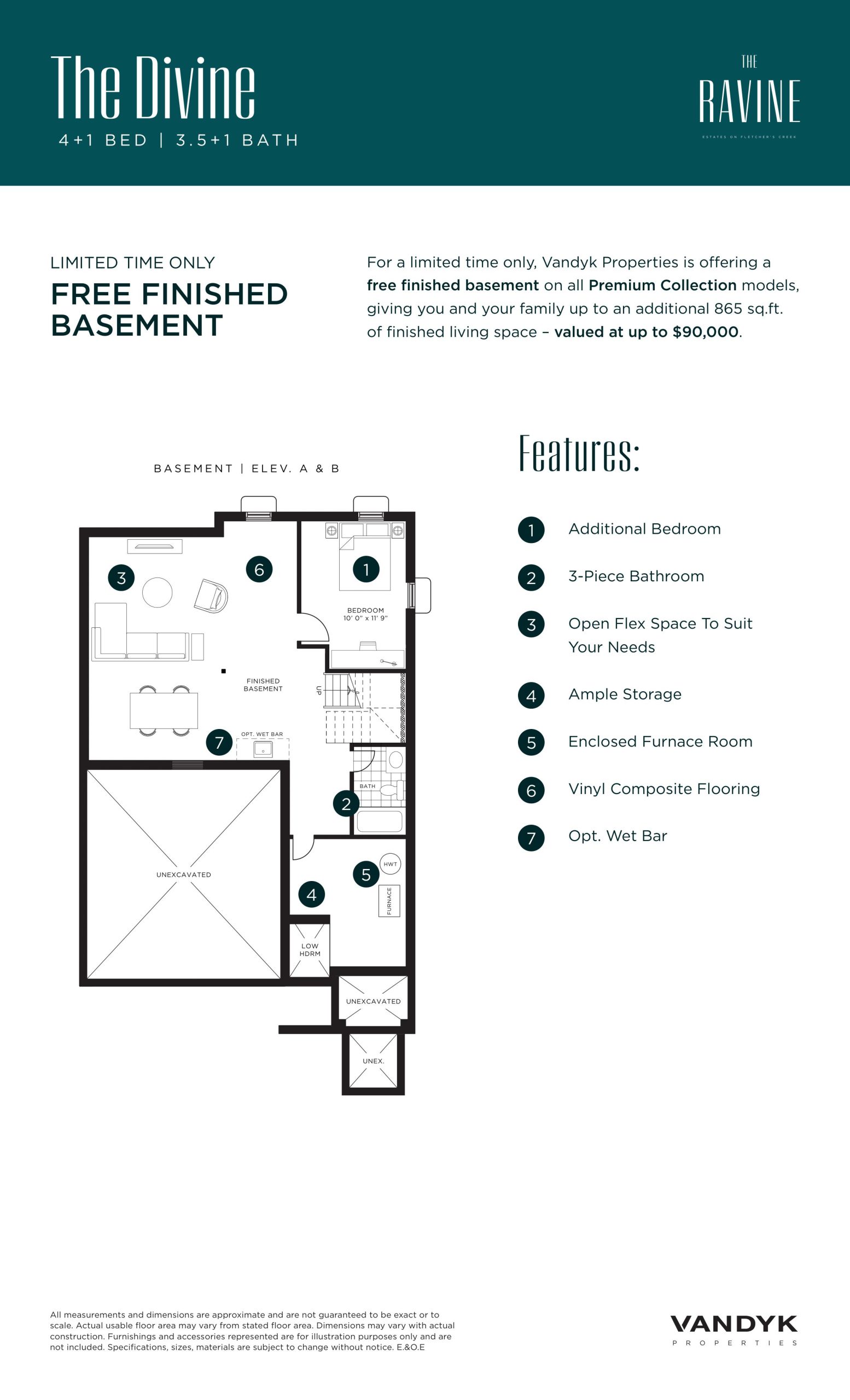 The Divine floor plan