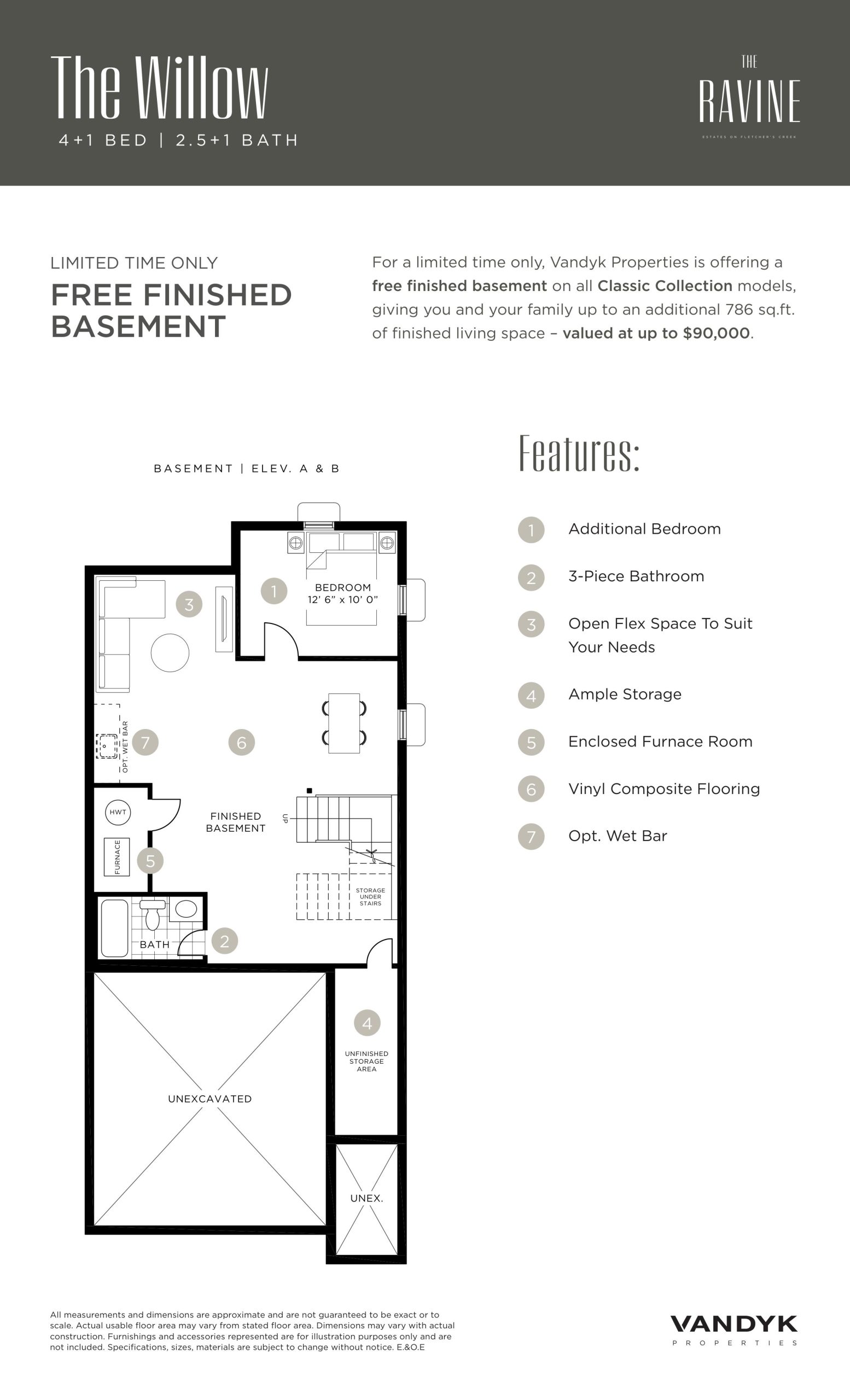 The Willow floor plan