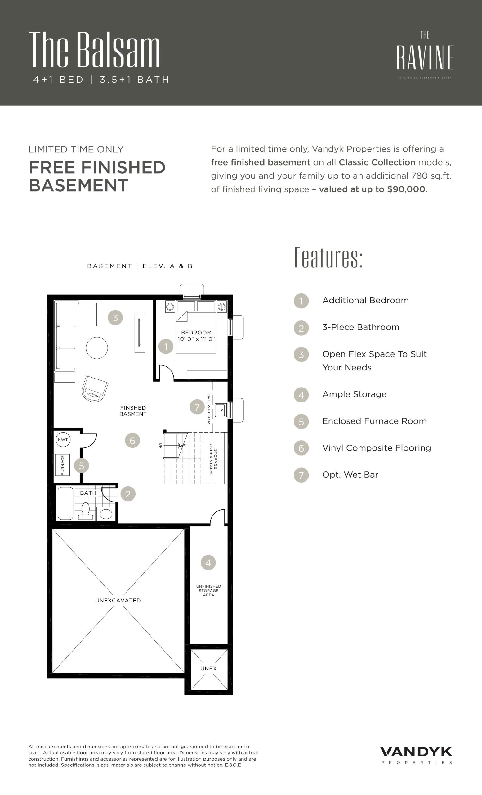 The Balsam floor plan