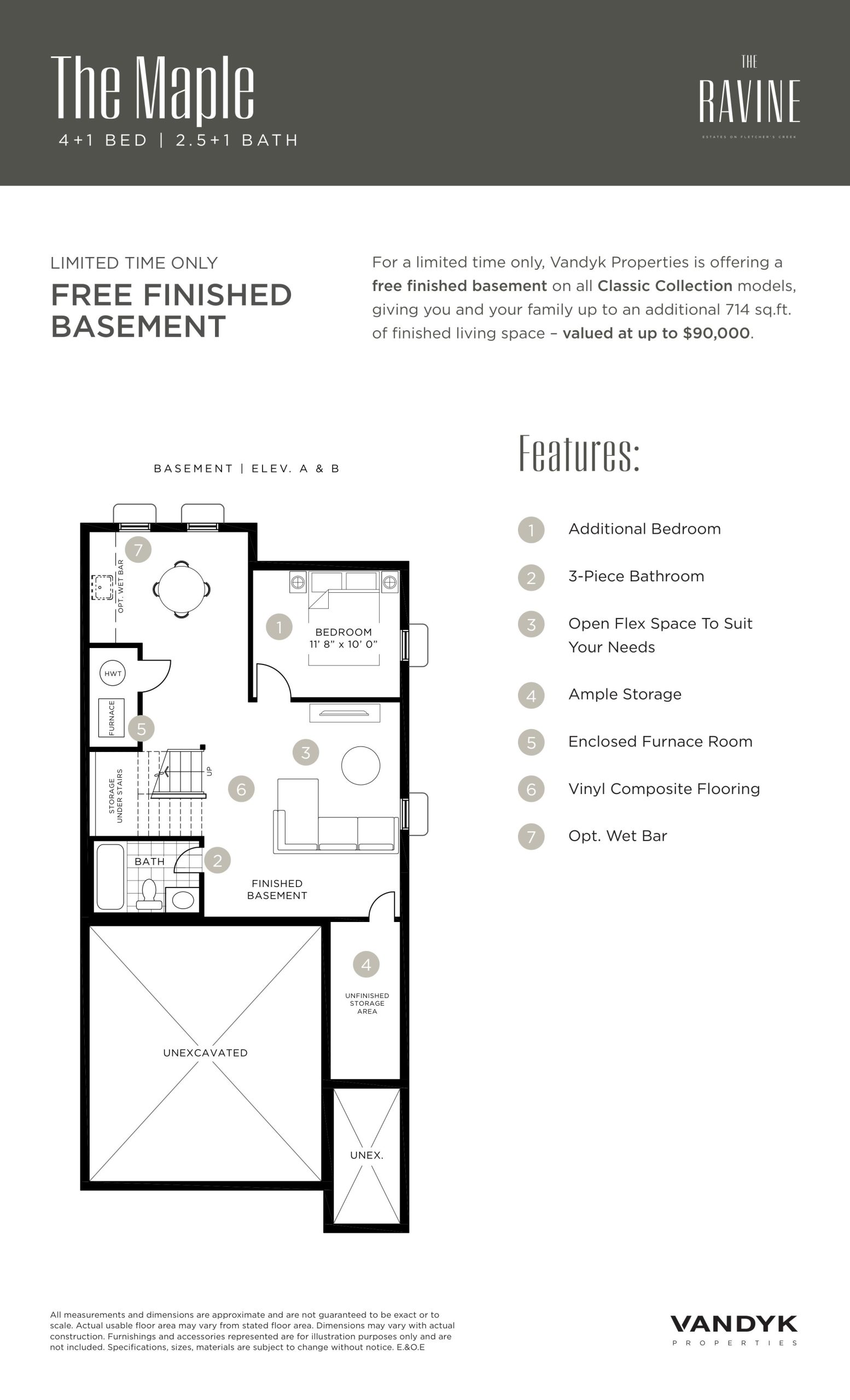 The Maple floor plan