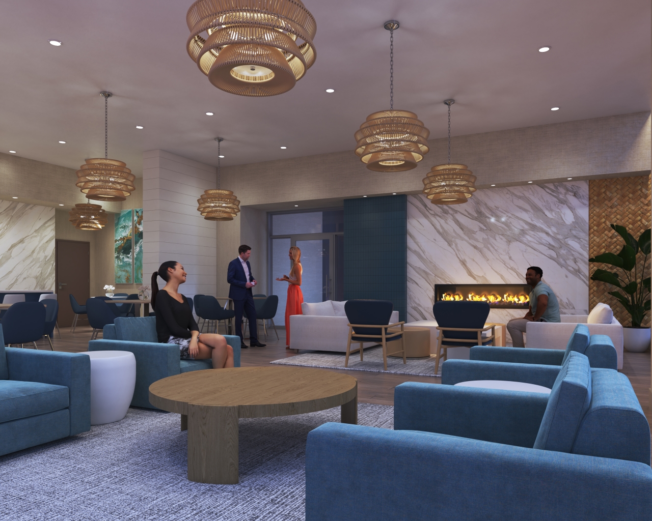 Thompson Towers – Spring in Milton — rendering 10
